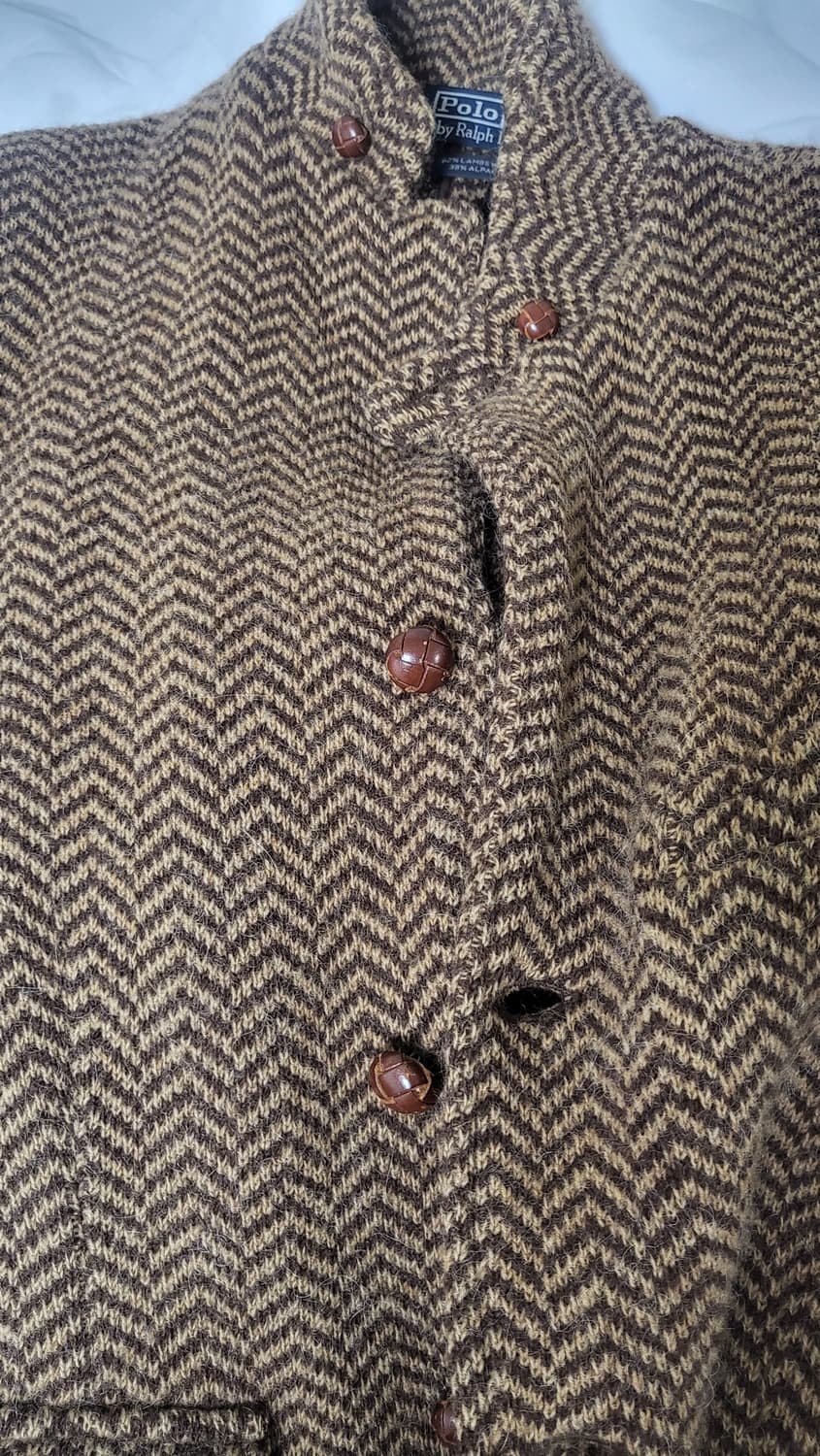 폴로 랄프로렌 알파카헤링본 자켓 상품이미지4
