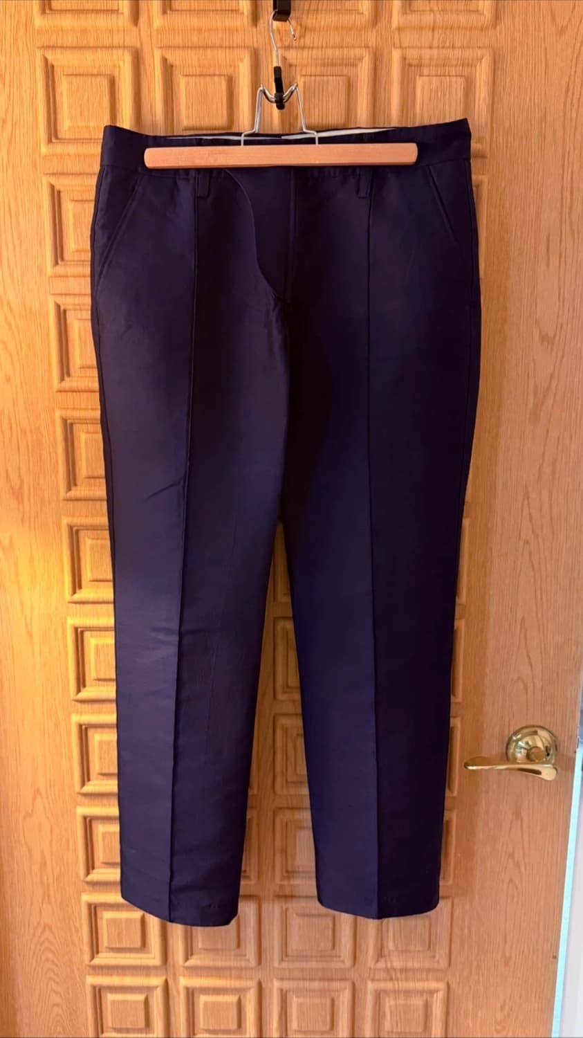 프라다 정품 네이비 본딩 트라우저 42 상품이미지1