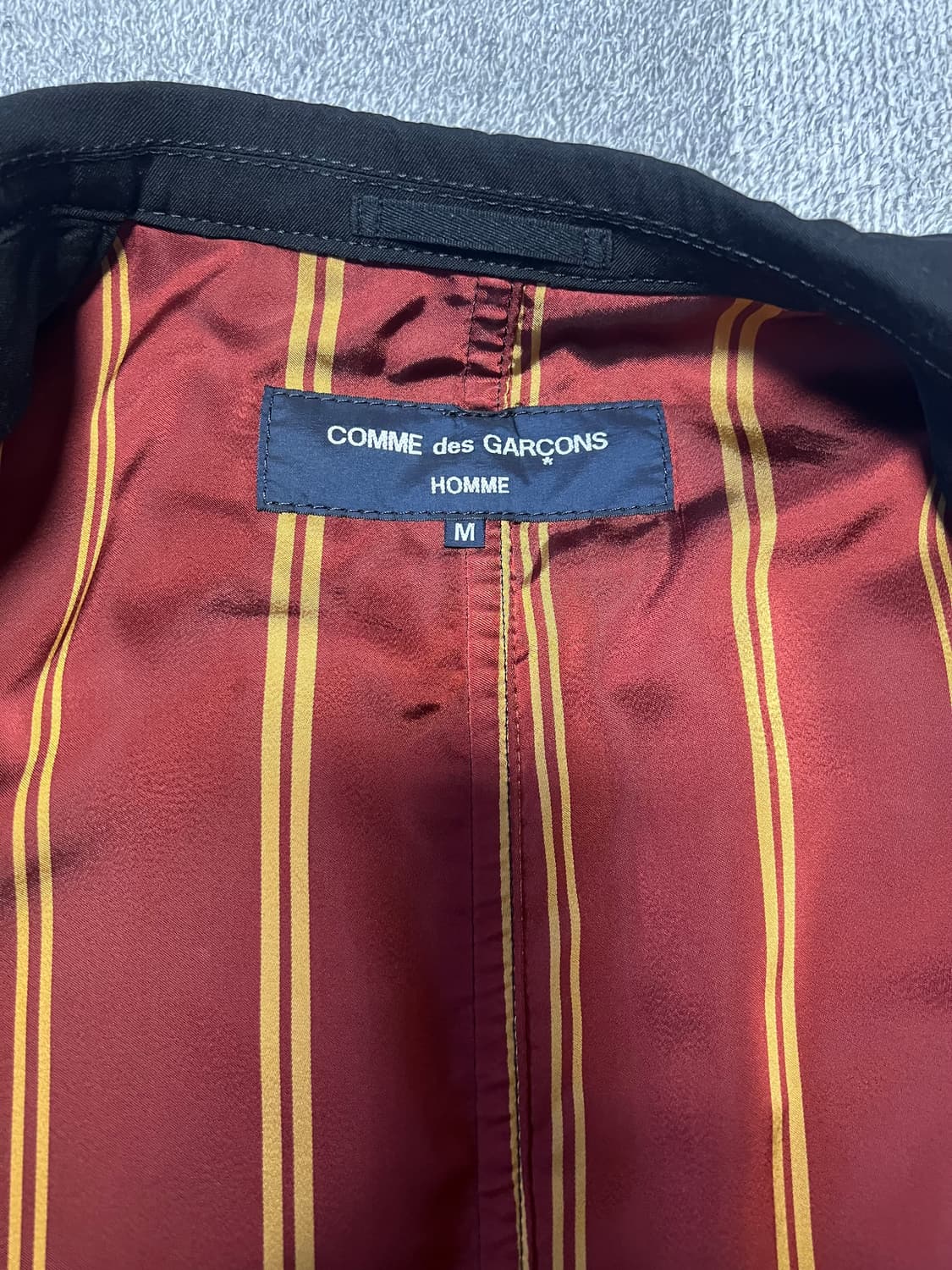 꼼데가르송 옴므 테일러드 자켓 상품이미지5