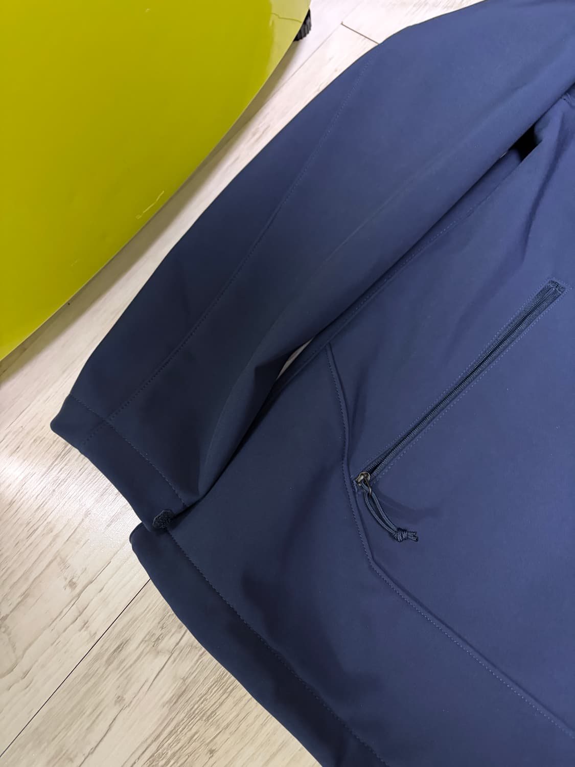 [US L] 노스페이스 WINDWALL 자켓 네이비 직수 상품이미지4