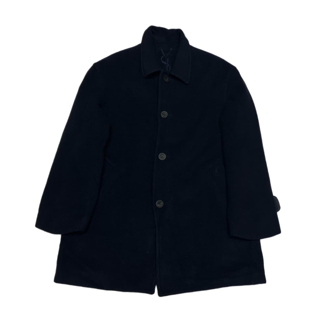 입생로랑 뿌르옴므 네이비롱코트 95 상품이미지1