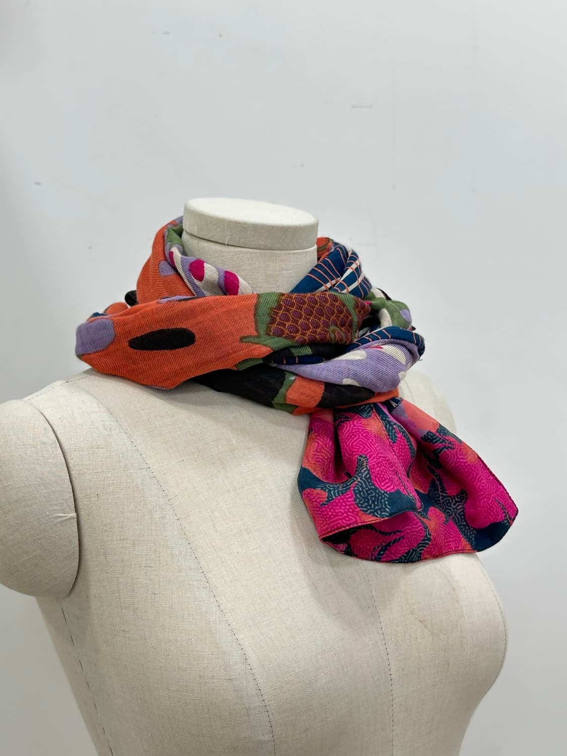 오일릴리 리버서블 머플러 상품이미지7