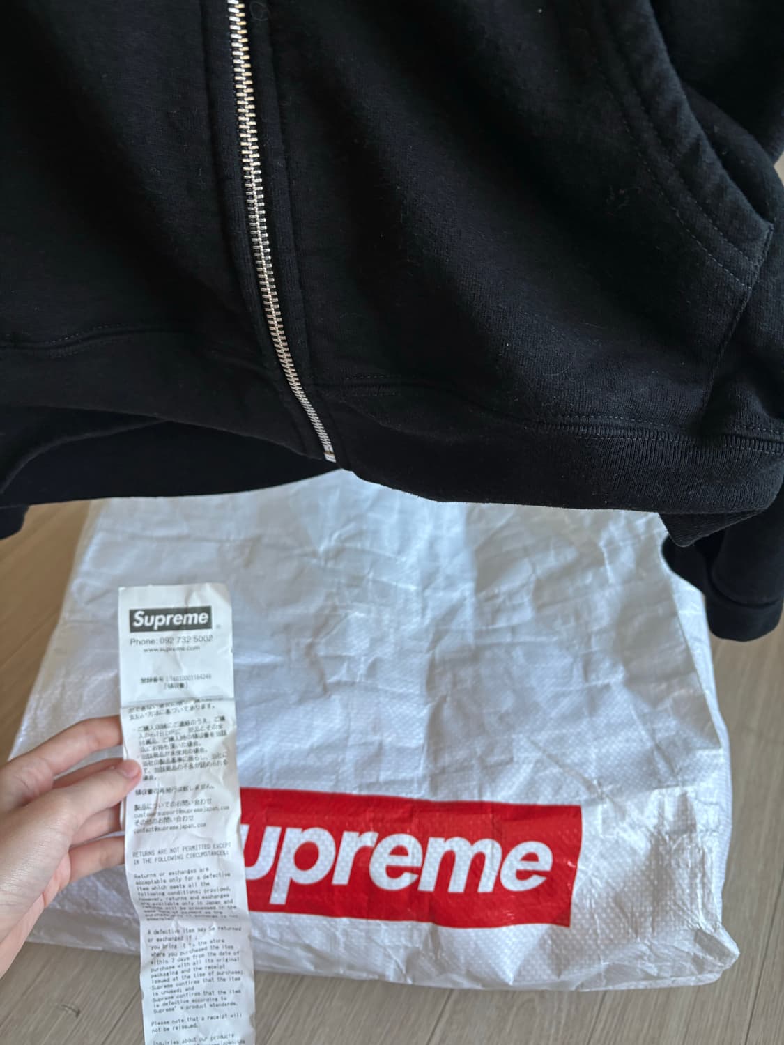 슈프림후드집업m 상품이미지6