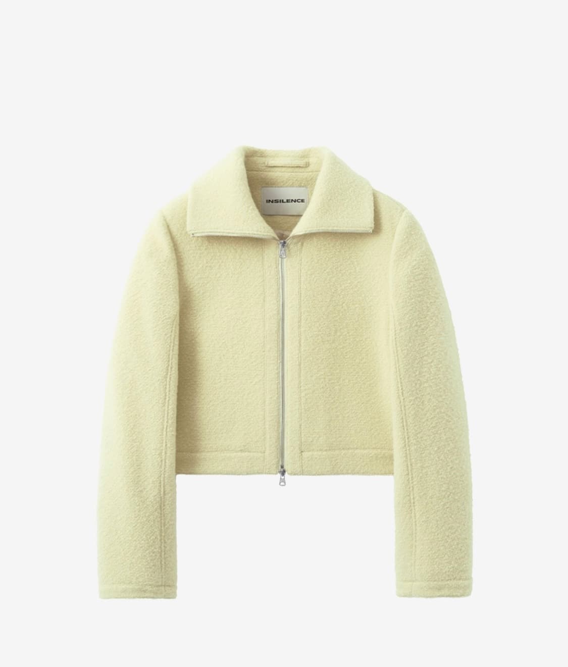 인사일런스우먼 부클 집업 자켓 레몬 상품이미지1