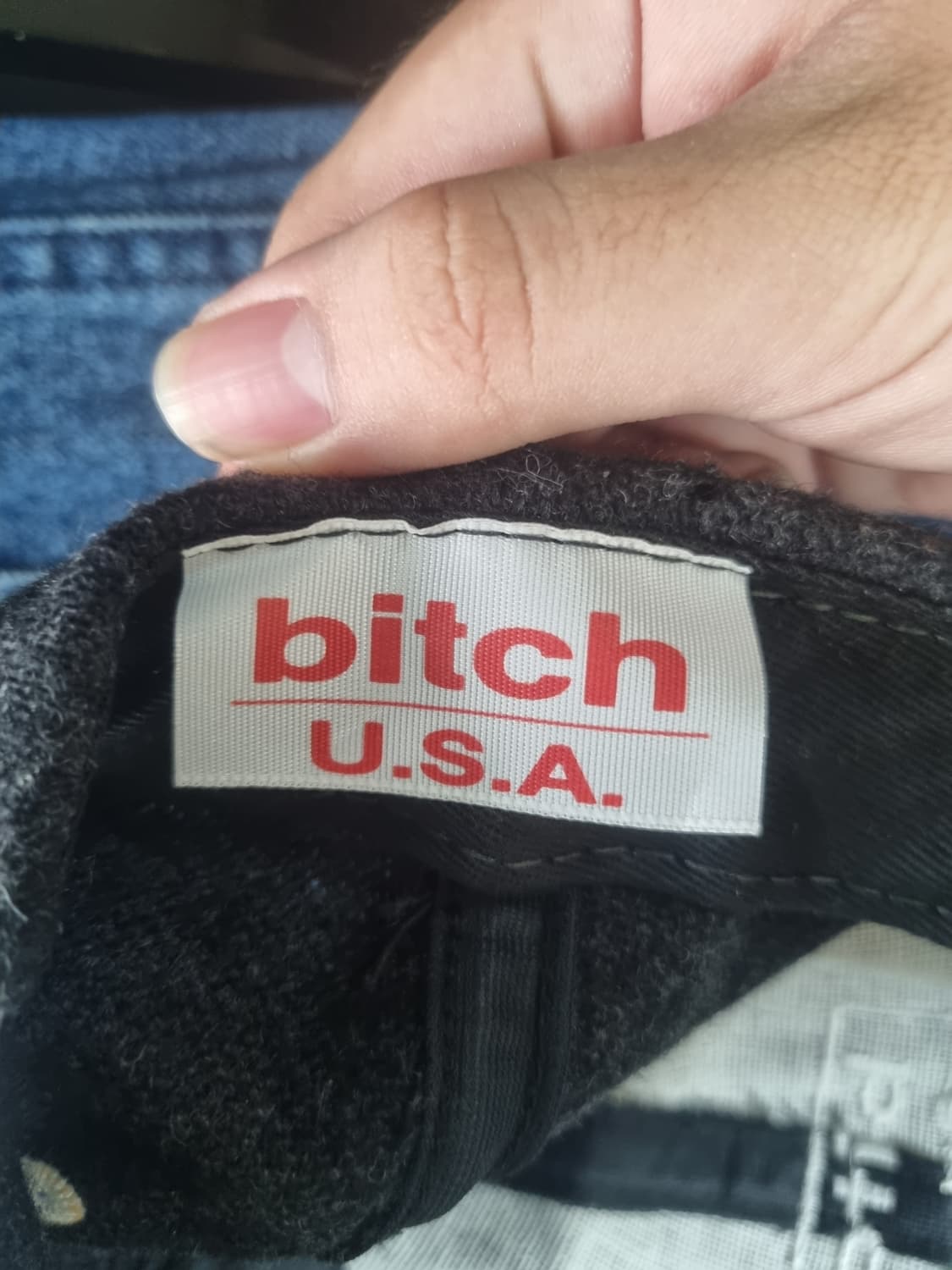 Bitch skateboard wool cap 상품이미지4