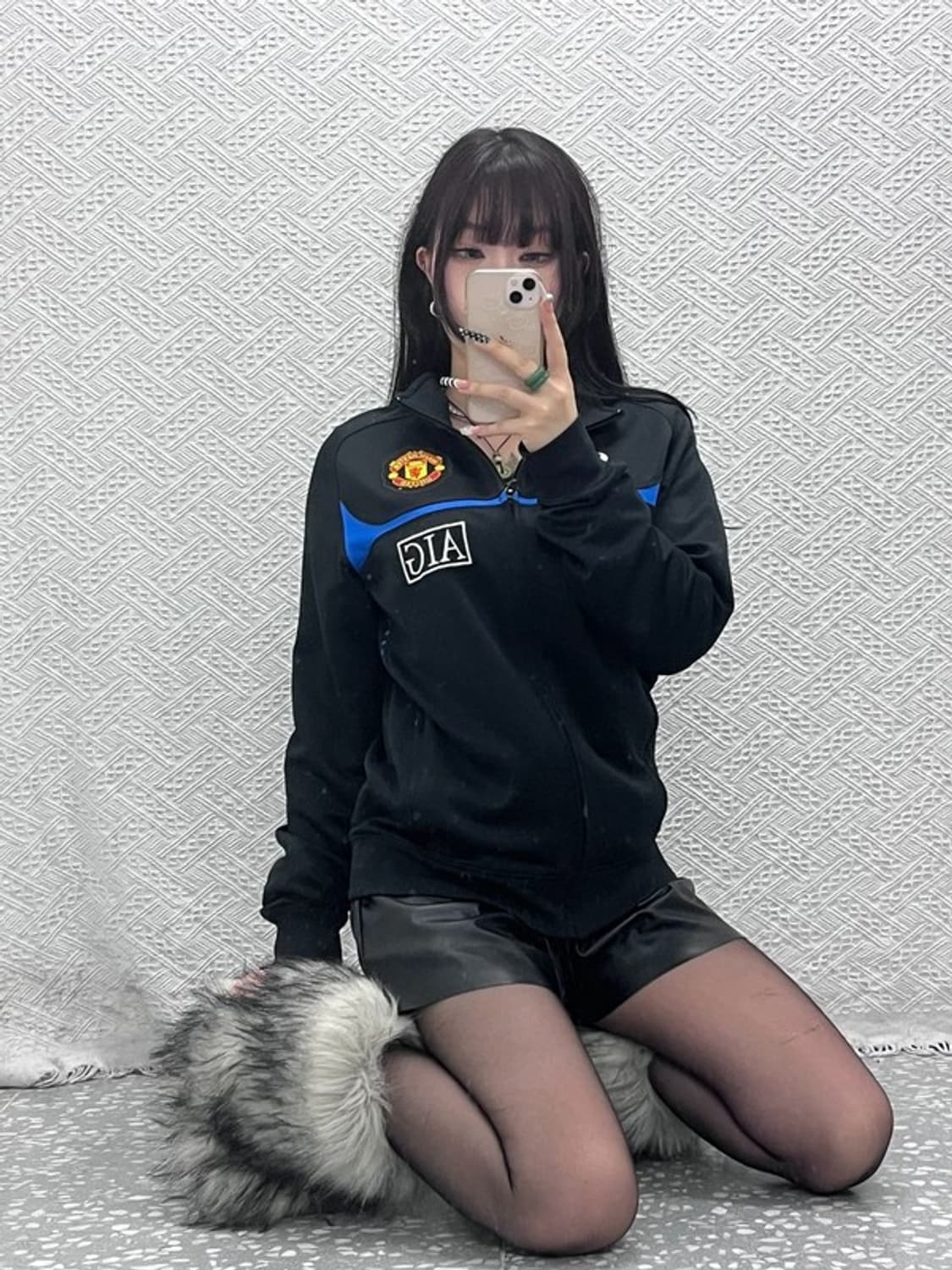 나이키 올드스쿨 레트로 맨체스터 유나이티드 져지 집업 M C10473 상품이미지2