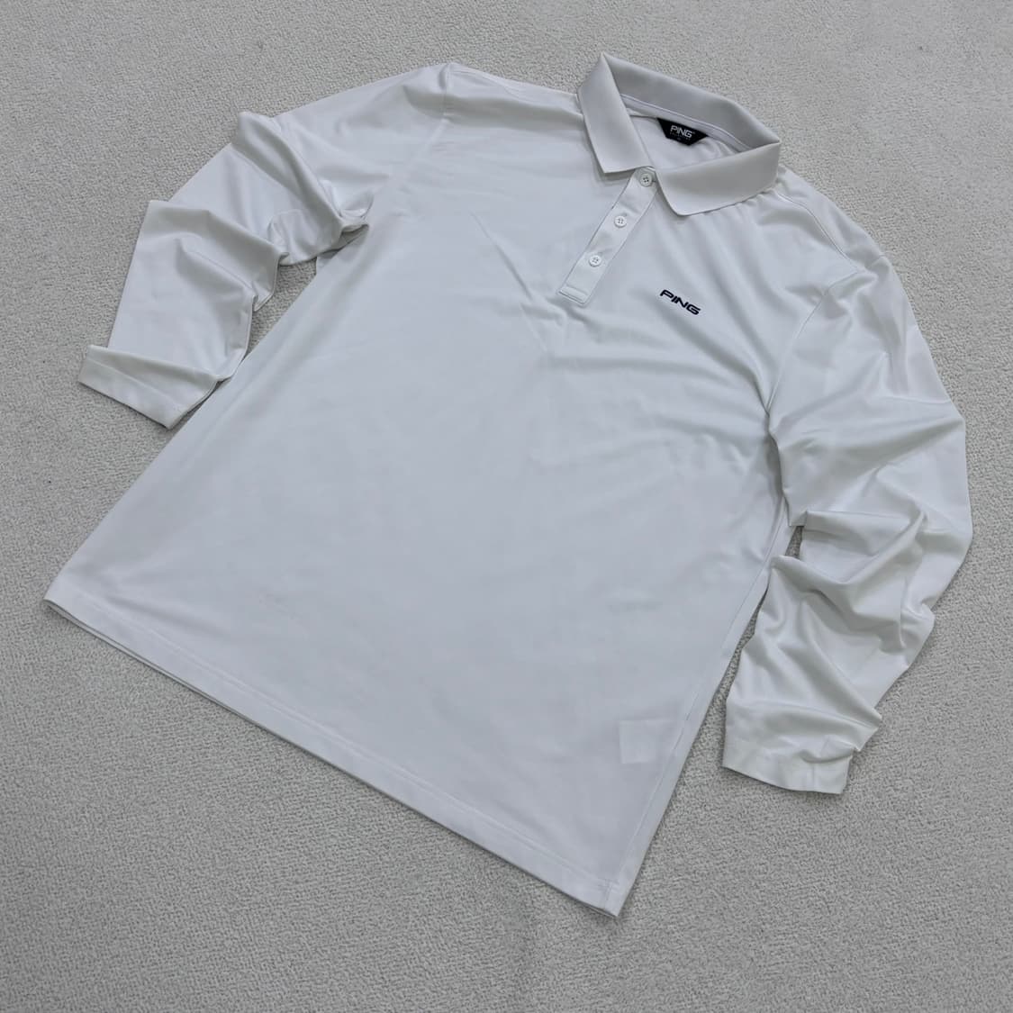 105 핑 남성 기능성 긴팔 카라 티셔츠 0323E 상품이미지1