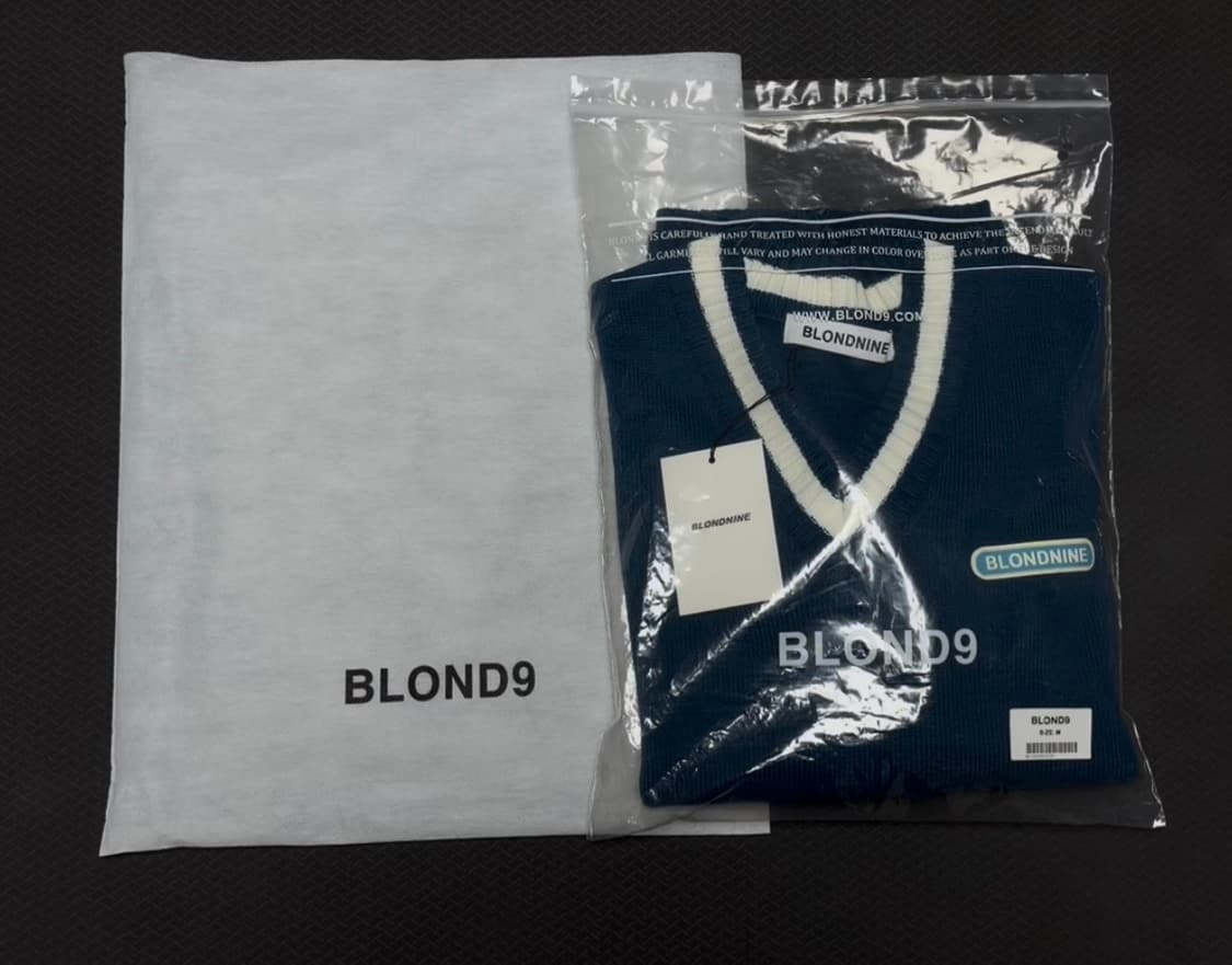 블론드나인 브이넥 니트 상품이미지3