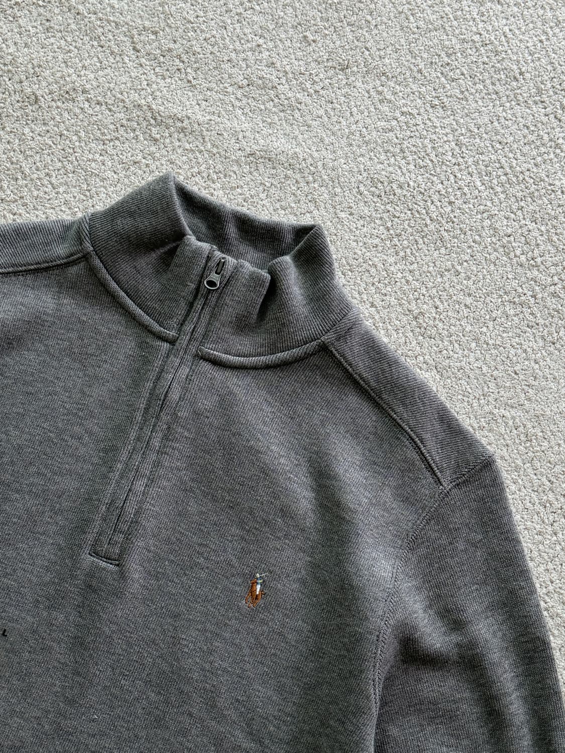 (새상품/정품) 폴로 보이즈 반집업 맨투맨 상품이미지3