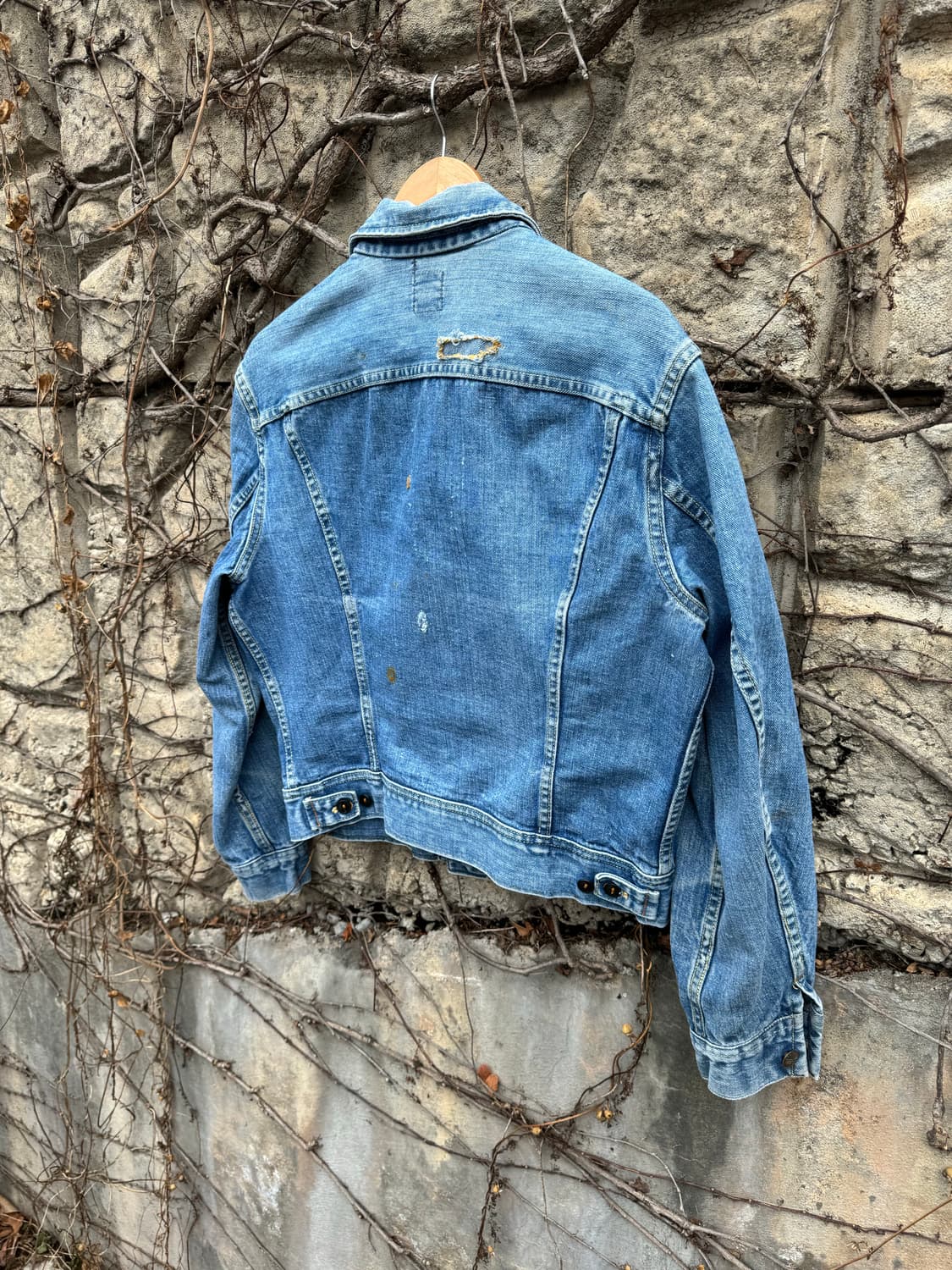 70s lee 빈티지 101-j 웨스턴 워크 데님 트러커 자켓 상품이미지4