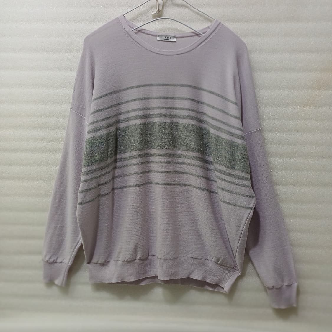 이태리정품 페세리코 봄 가을 울 니트 여성 L 라운드 사랑봉봉 상품이미지1