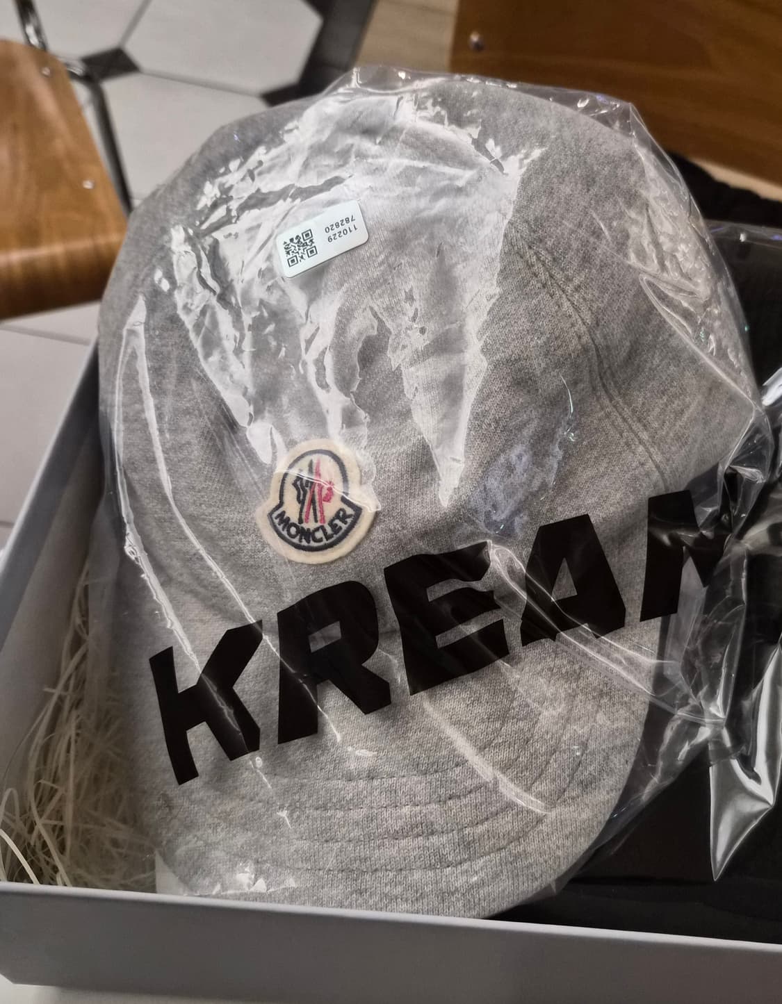 몽클레르 플리스 베이스볼캡 그레이 상품이미지9