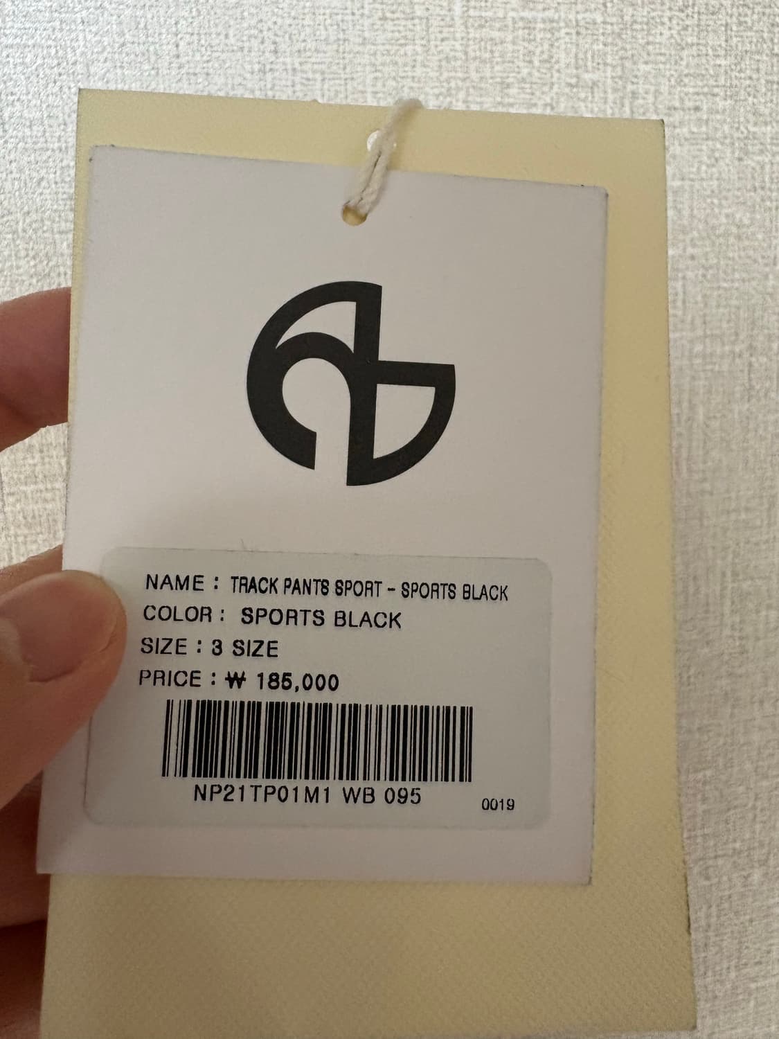 폴리테루X노매뉴얼 트랙팬츠 Sports블랙 3사이즈! 상품이미지6