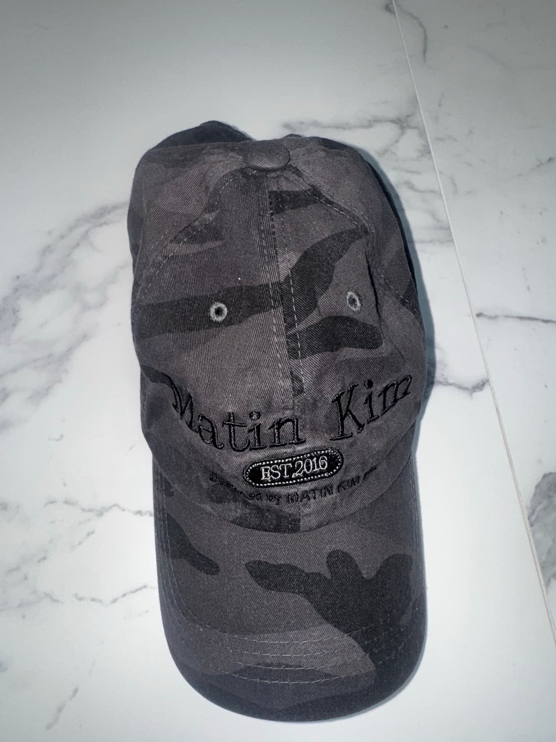 마뗑킴 카모 캡모자 상품이미지1