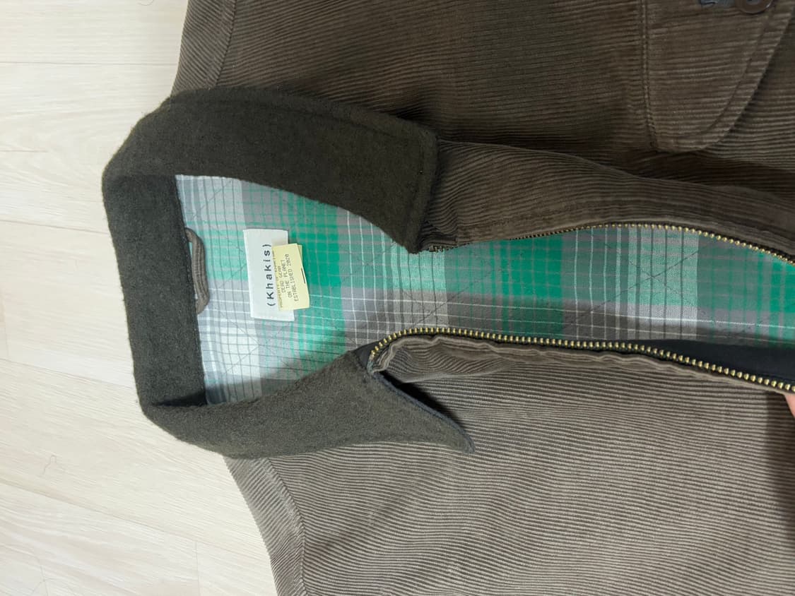 25FW 카키스 Khakis 코듀로이 스윙 자켓 xl 다크 올리브 상품이미지7