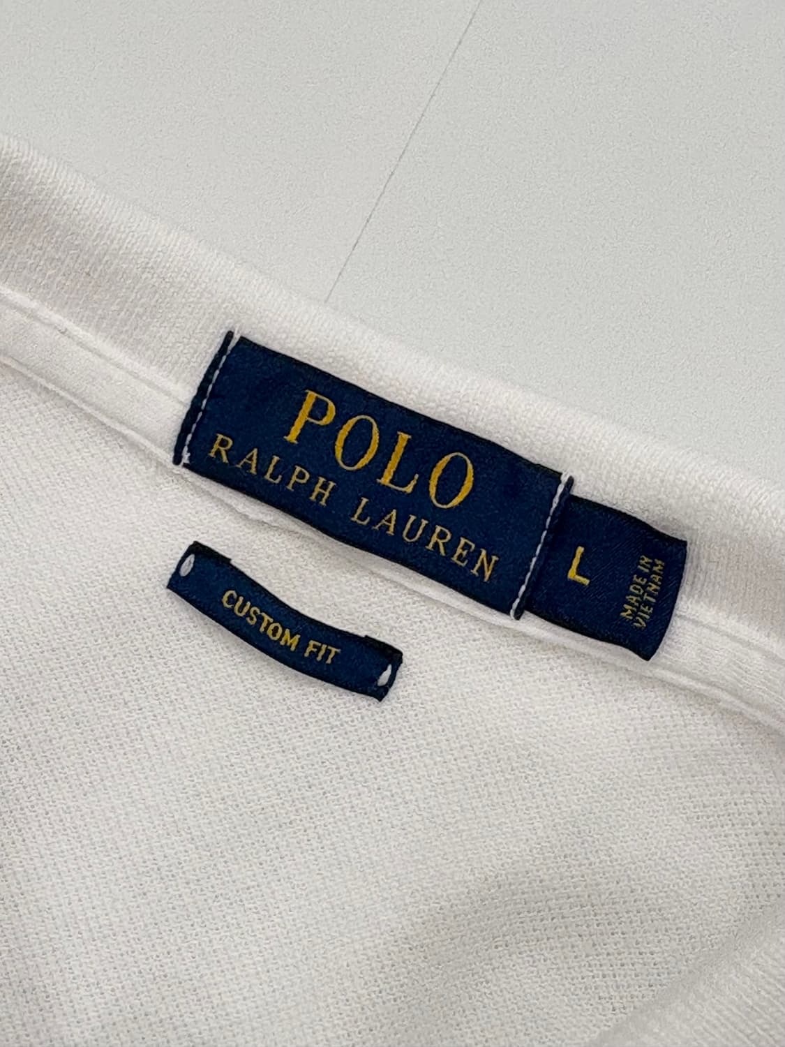 Polo 폴로랄프로렌 신형 화이트 카라티 상품이미지3