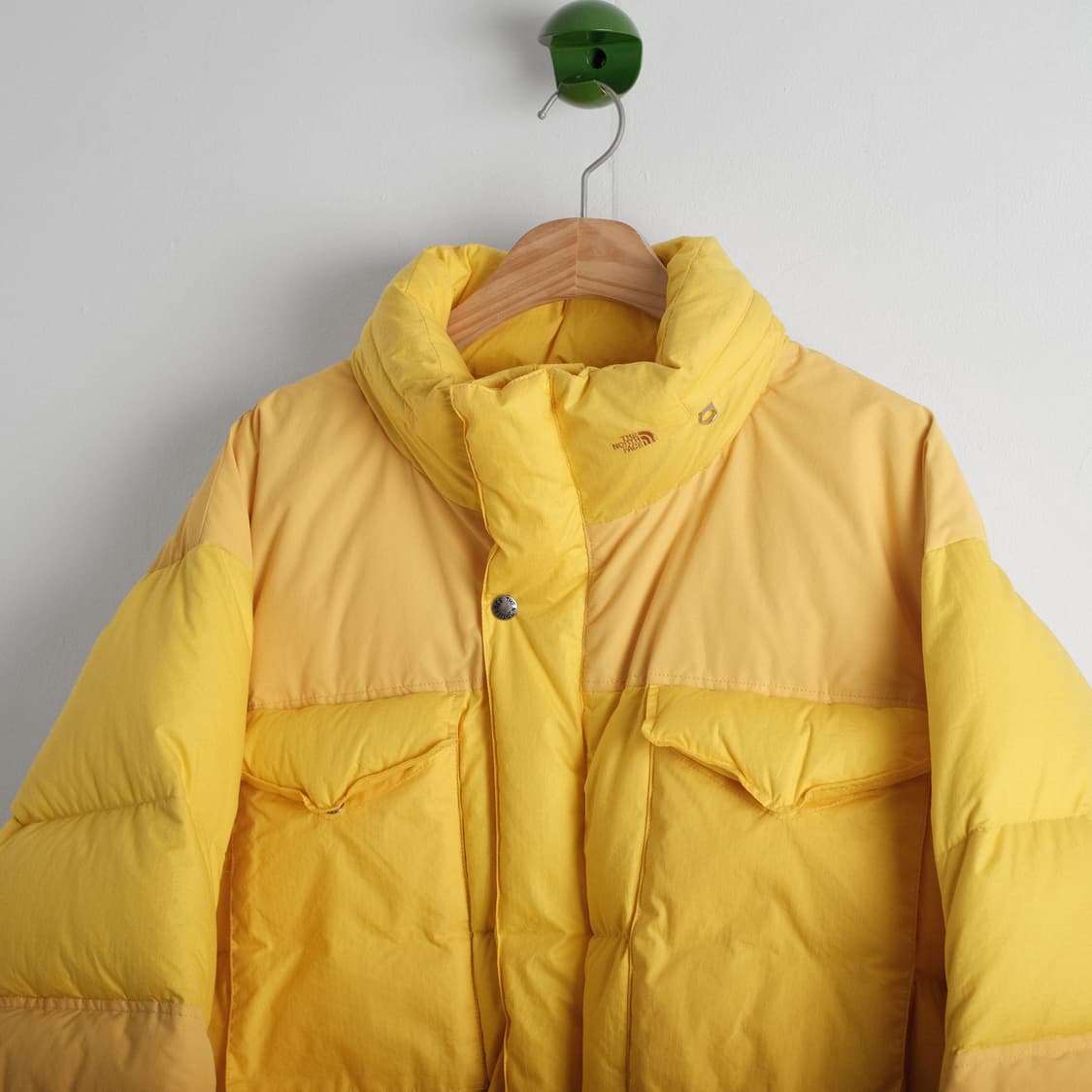 노스페이스 퍼플라벨 필드 다운 자켓 L(105)사이즈 옐로우 상품이미지5
