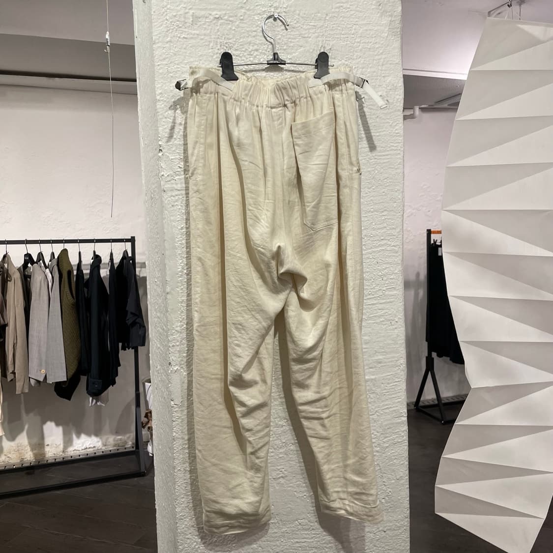 요지야마모토 트위스티드 팬츠 상품이미지4