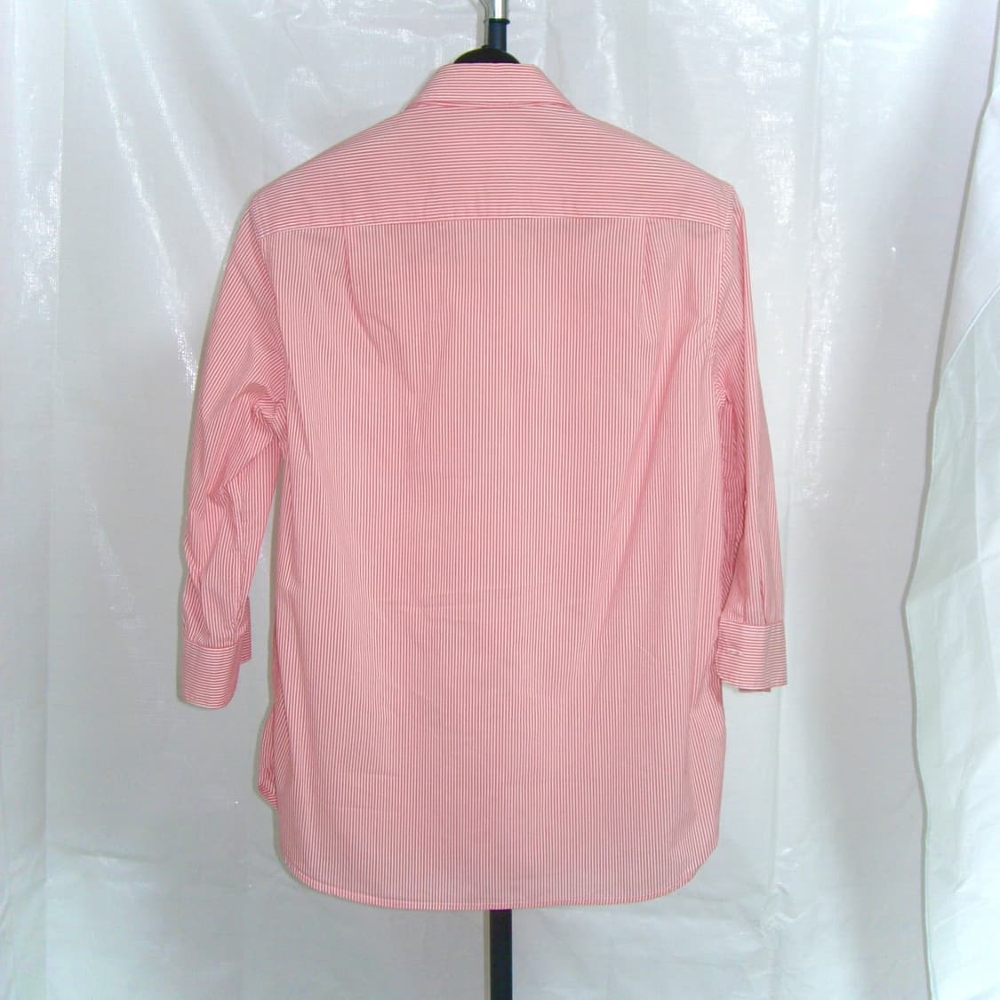 7부 레드 스트라이프 셔츠 상품이미지2