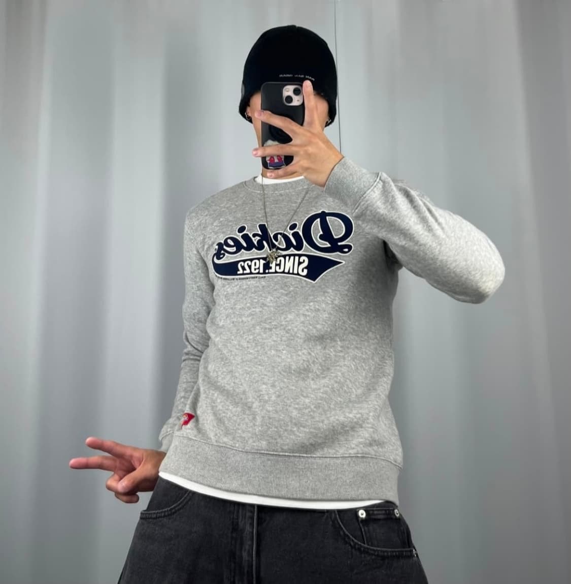 디키즈 로고 기모 맨투맨 100 상품이미지2