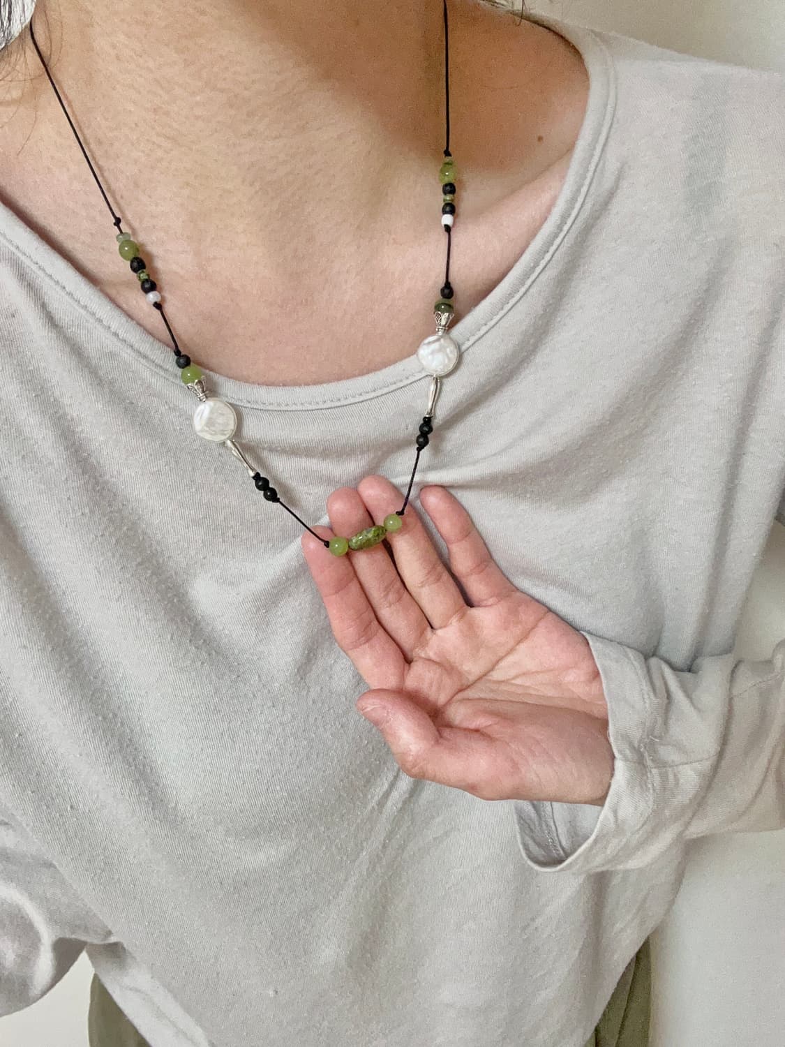 [핸드메이드] • 목걸이 • 오늘은 데롱데롱 상품이미지2