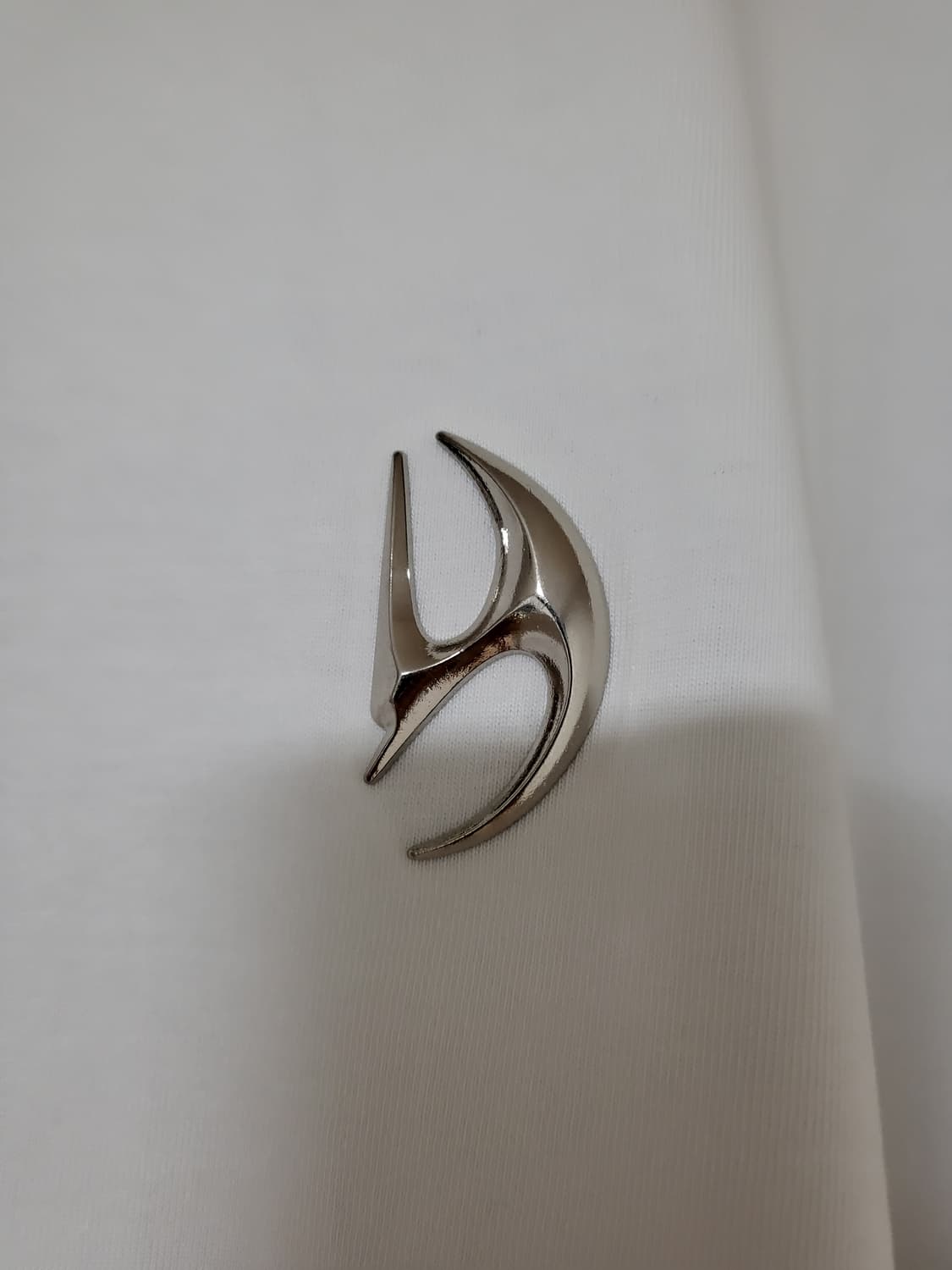 (미사용) DSMT 메탈 로고 화이트 티셔츠 L 상품이미지5