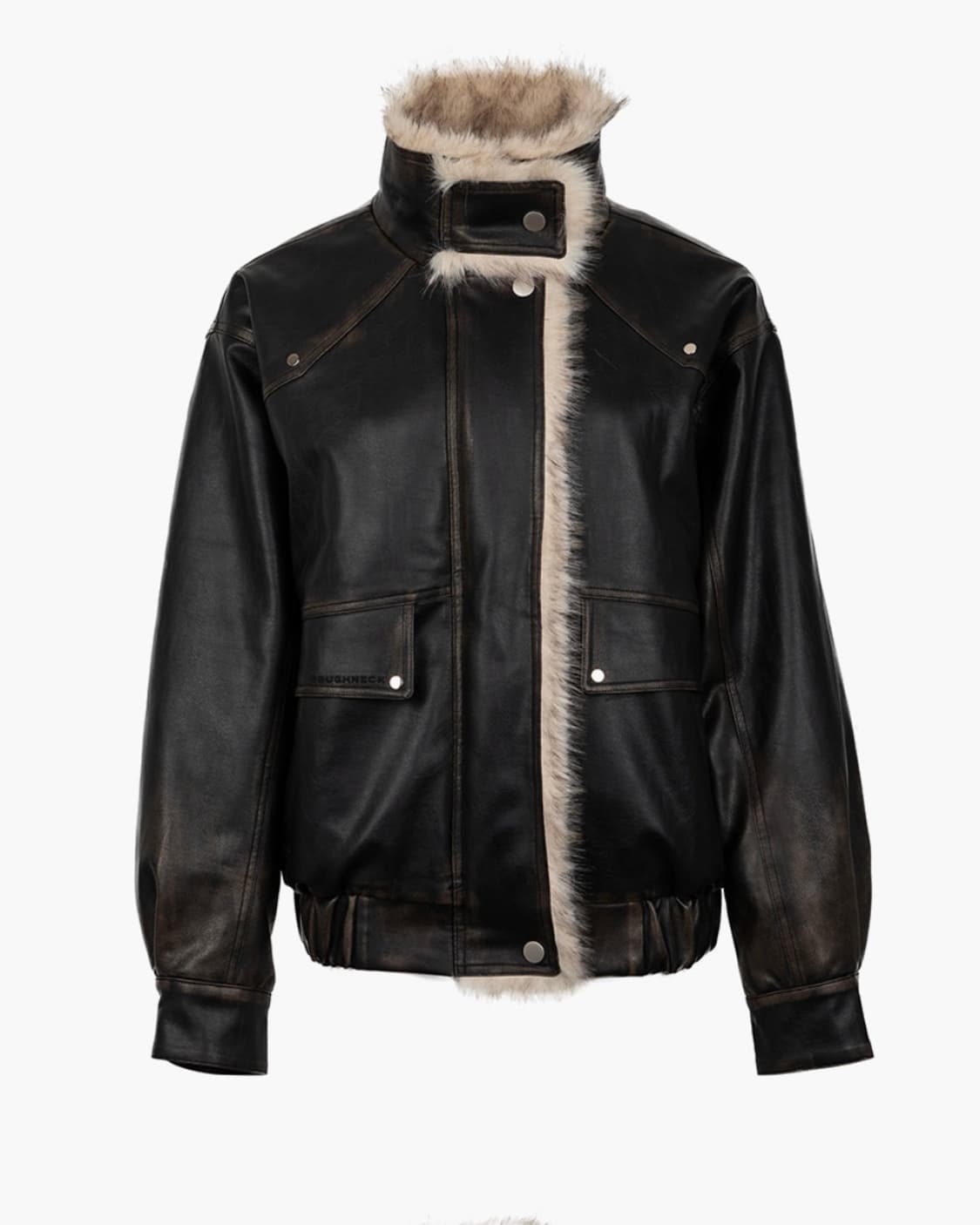 러프넥 무스탕 s 상품이미지2