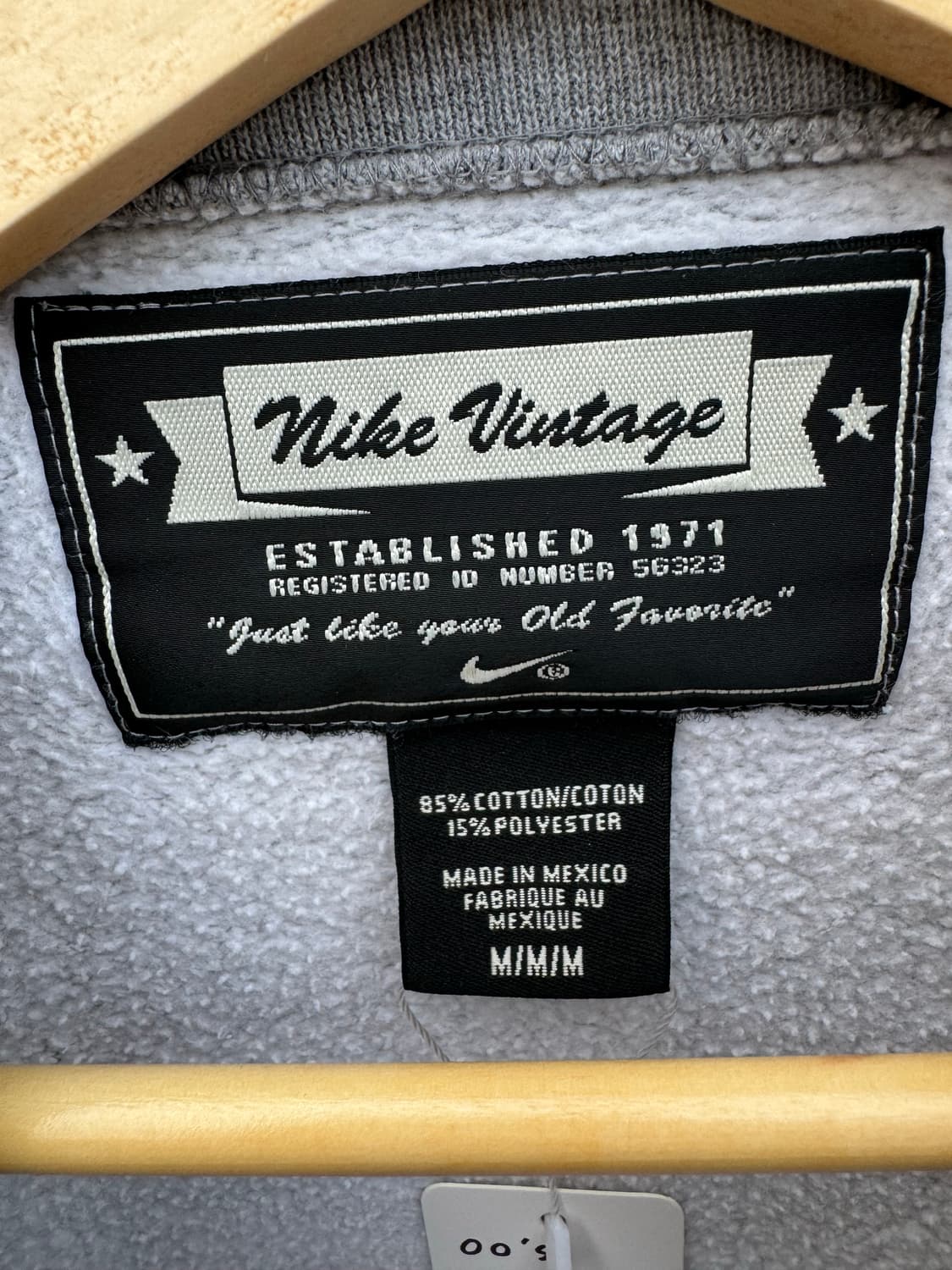 00s 나이키 빈티지 프린팅 스웻 셔츠 맨투맨 그레이 m 상품이미지4
