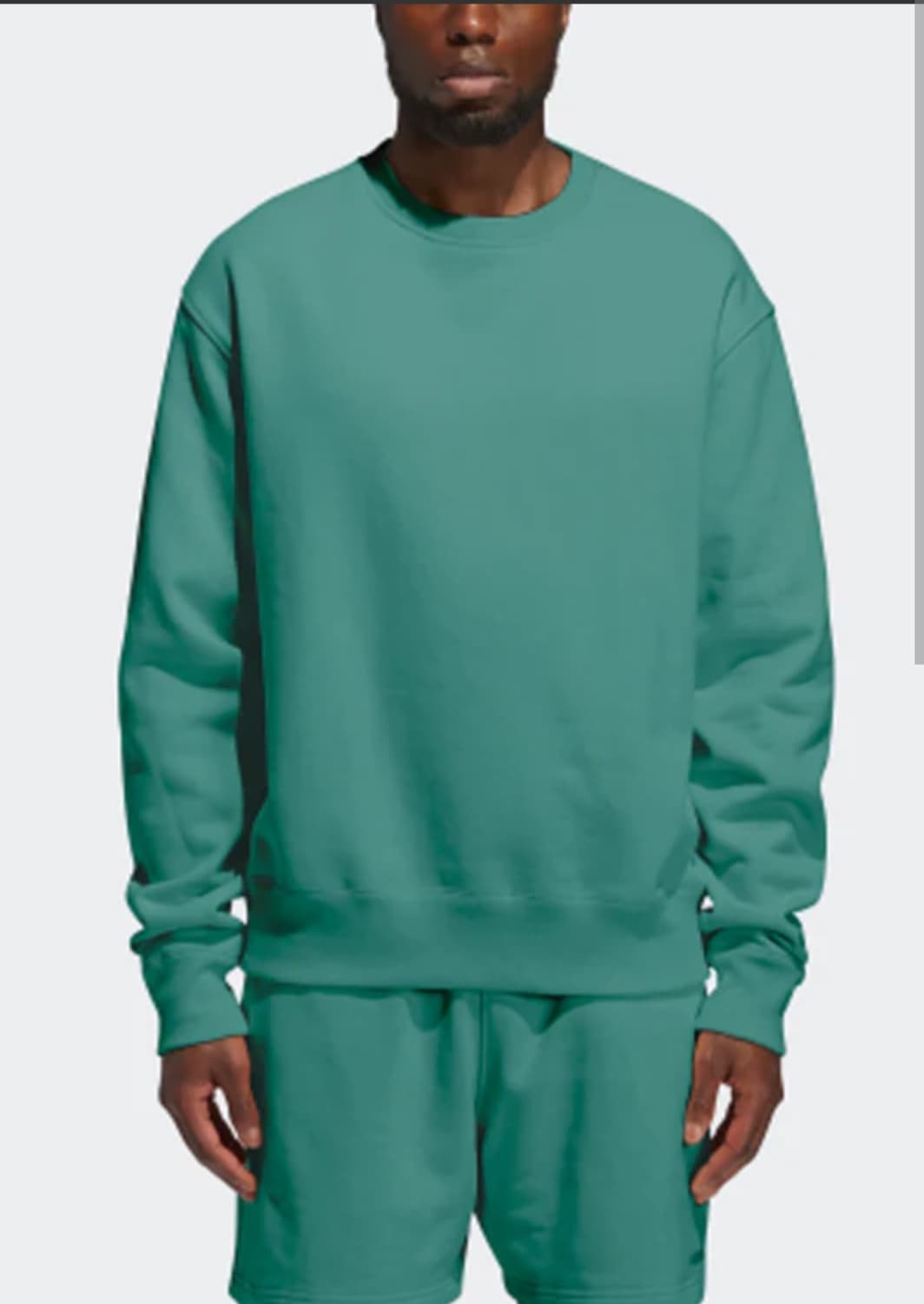 아디다스 퍼렐윌리암스 휴먼레이스 베이직 크루넥 맨투맨 티셔츠 XXL 그린 상품이미지8