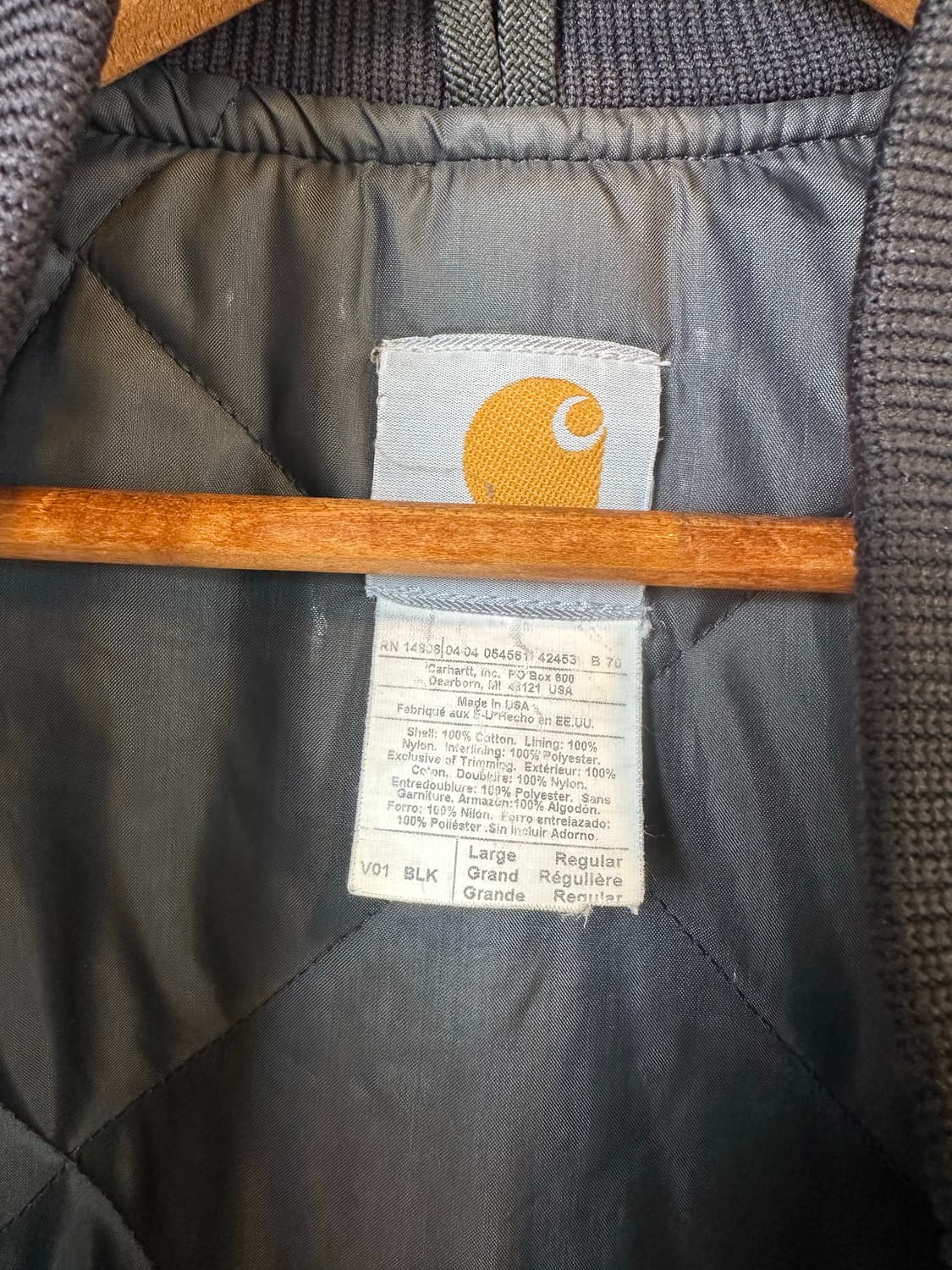 00s 칼하트 페이드 컨버스 베스트 made in usa 상품이미지8