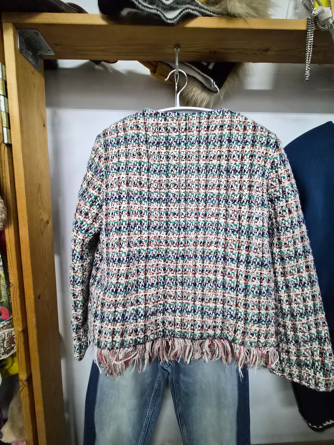 질스튜어트 태슬 트위드.더 아이잗 니트 스커트 상품이미지7