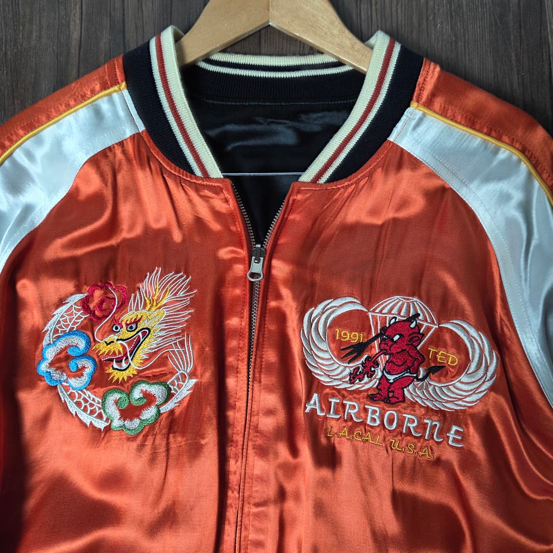 [Ted Company] 테드컴퍼니 리버시블 자수 스카쟌 자켓 상품이미지3