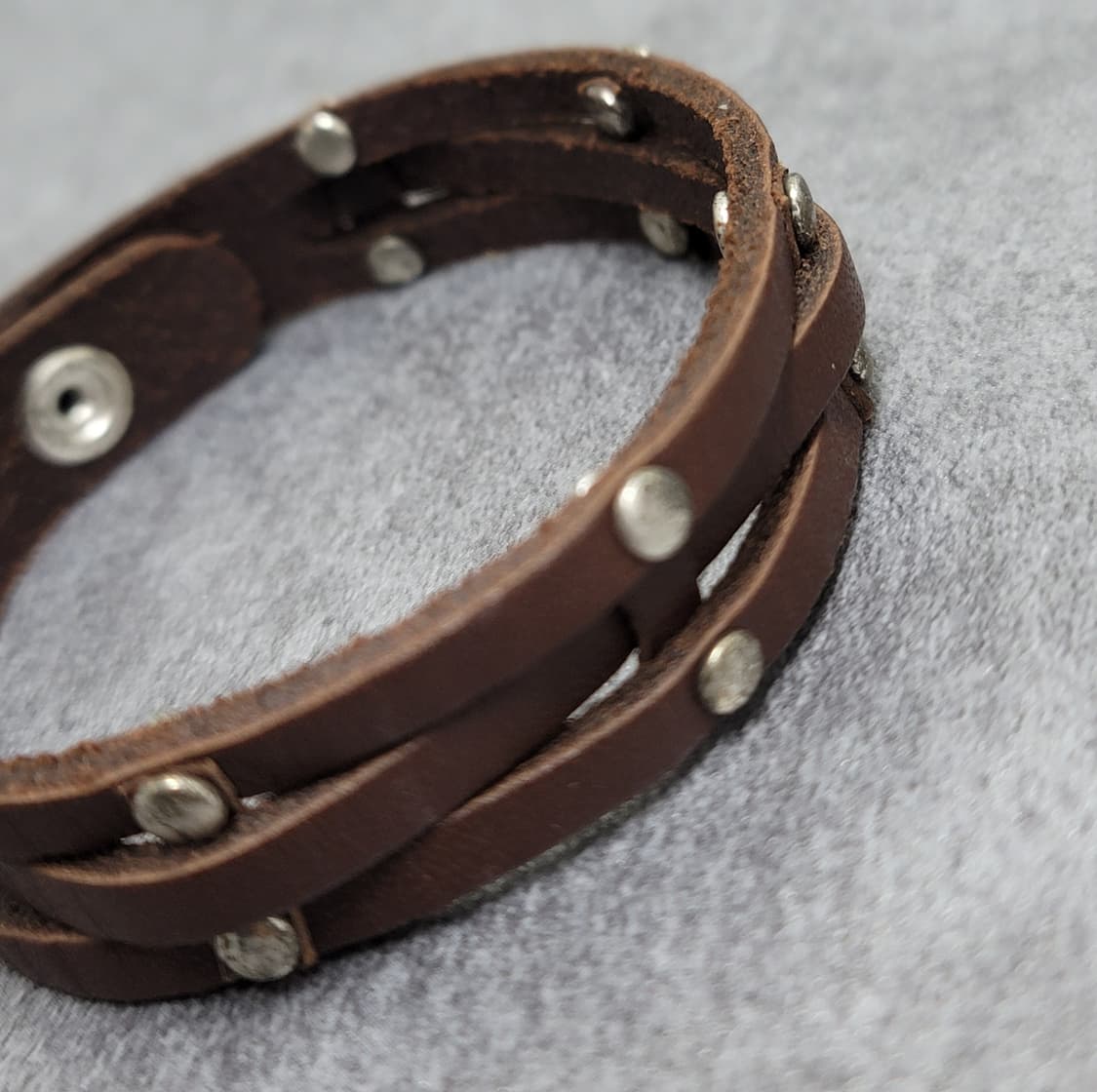 stud leather bracelet  상품이미지3