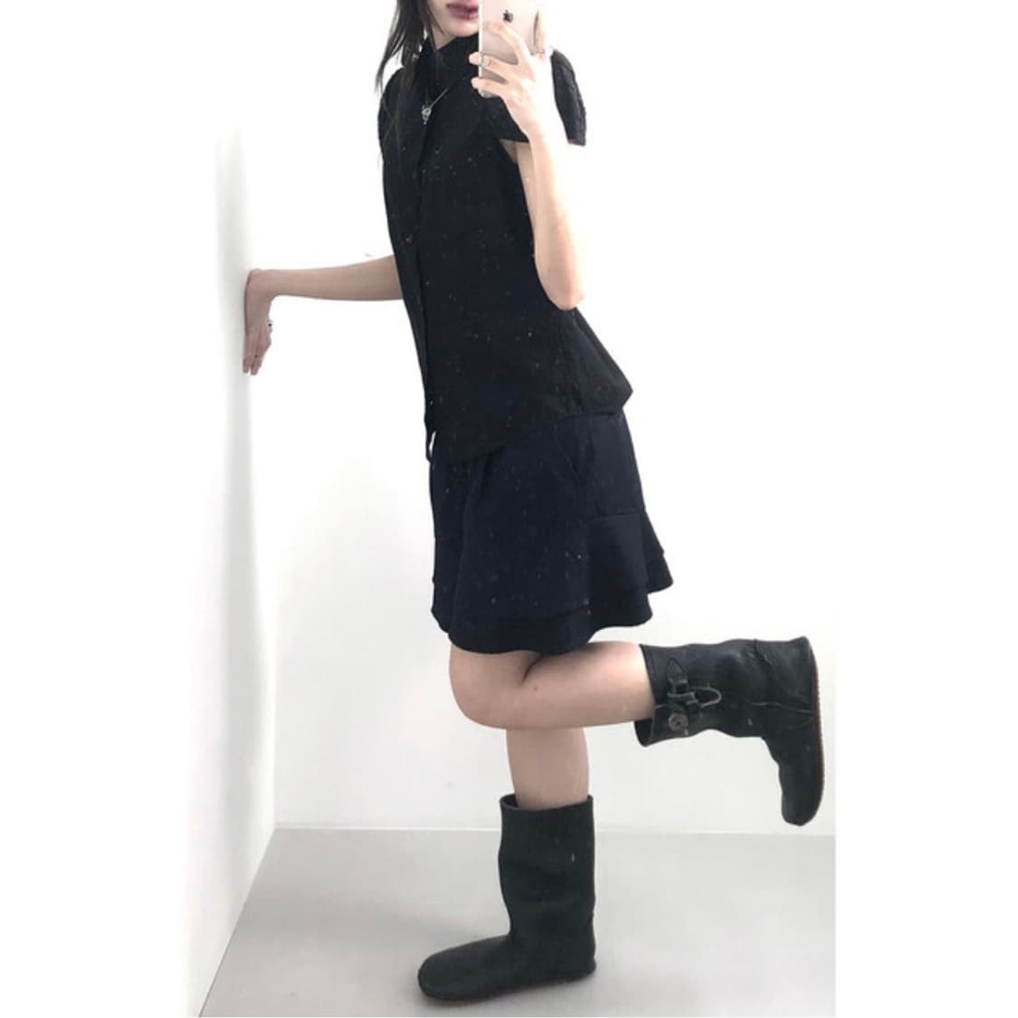 꼼데가르송 피넛 레더 부츠 상품이미지10