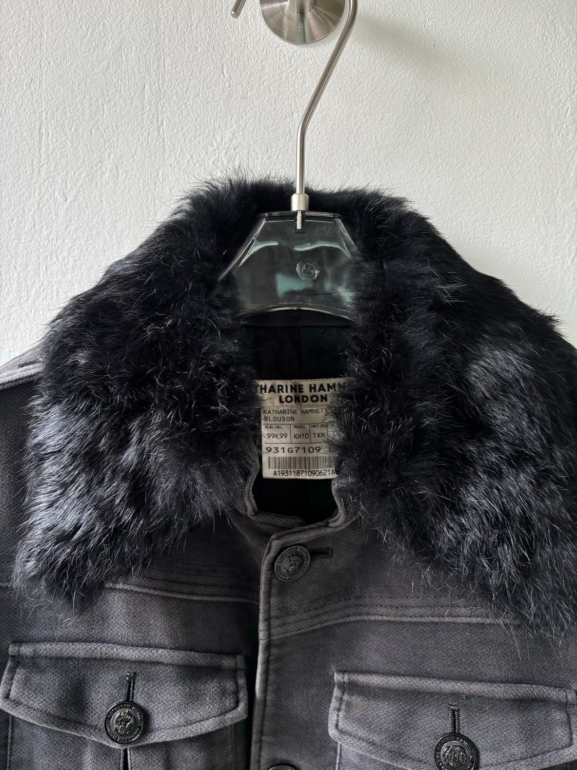 캐서린 햄넷 밀리터리 자켓 상품이미지3