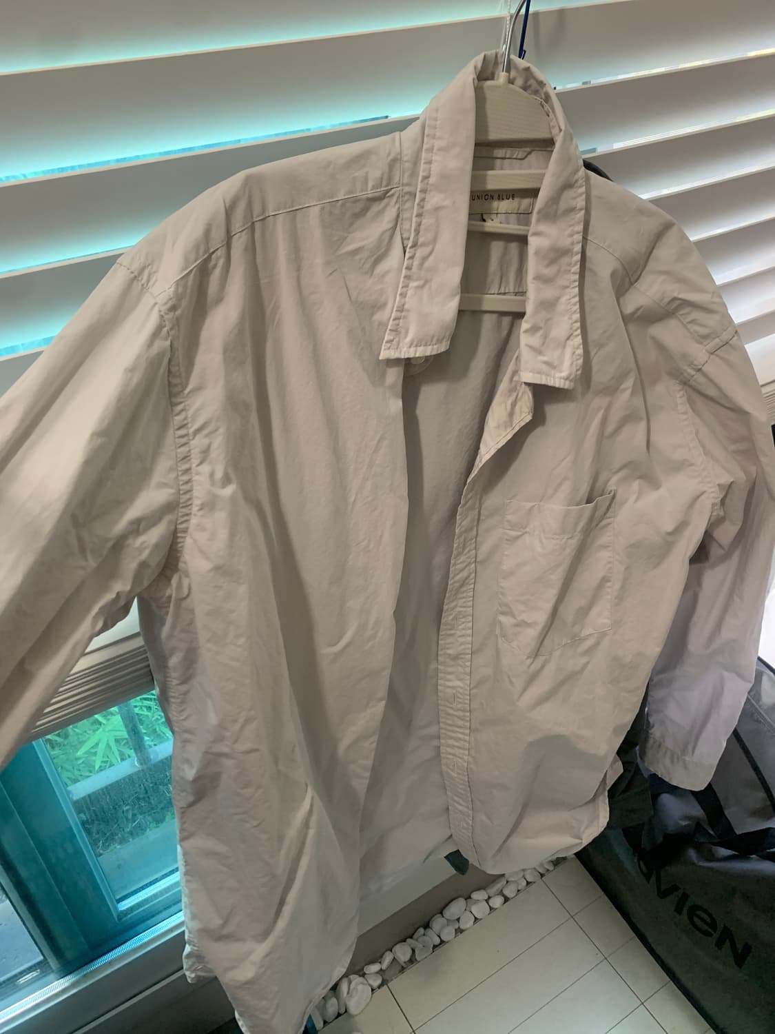 유니온블루 editor shirt S gray graphite 일괄 상품이미지2
