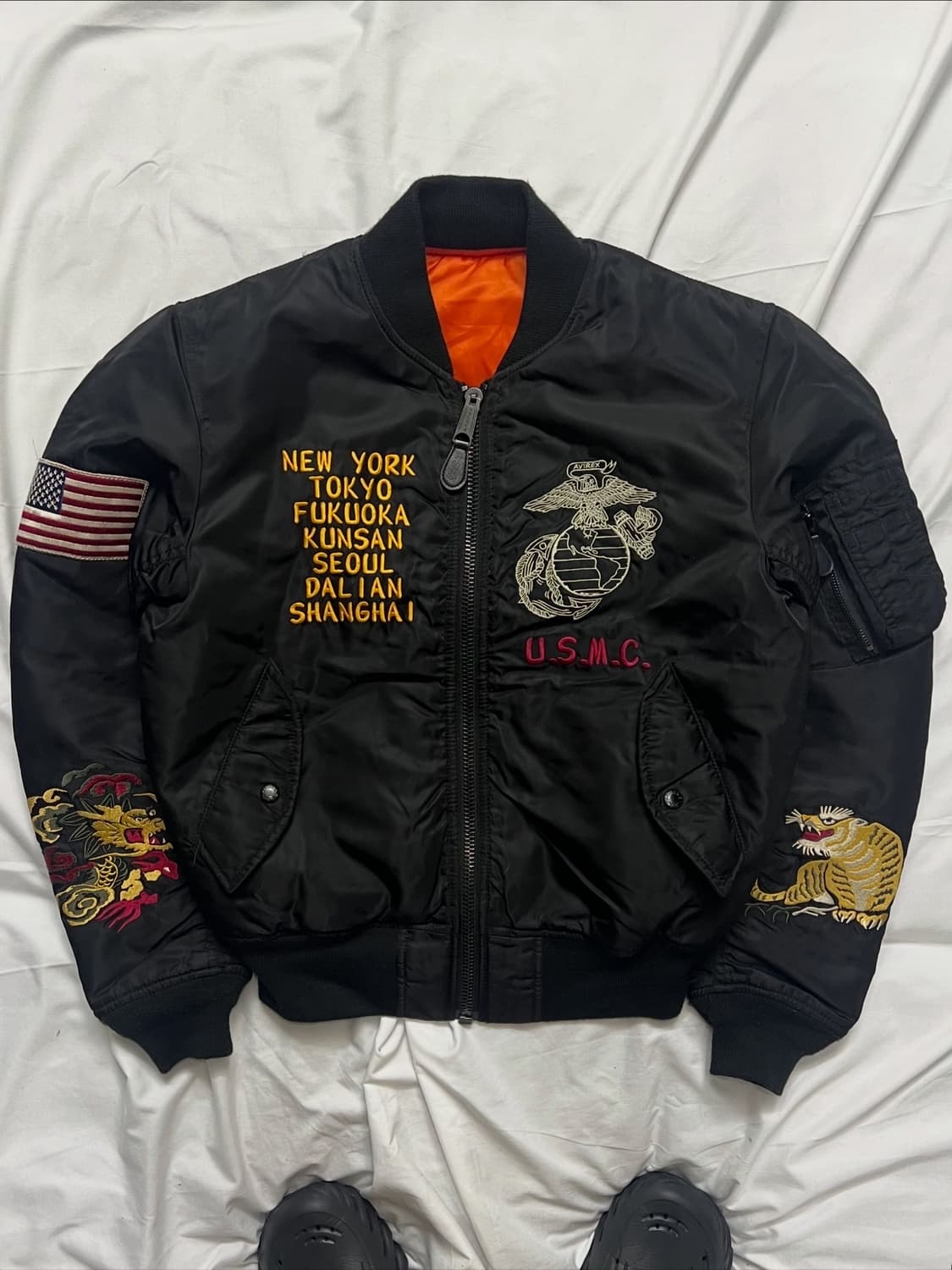 아비렉스 스카쟌 항공점퍼 상품이미지1