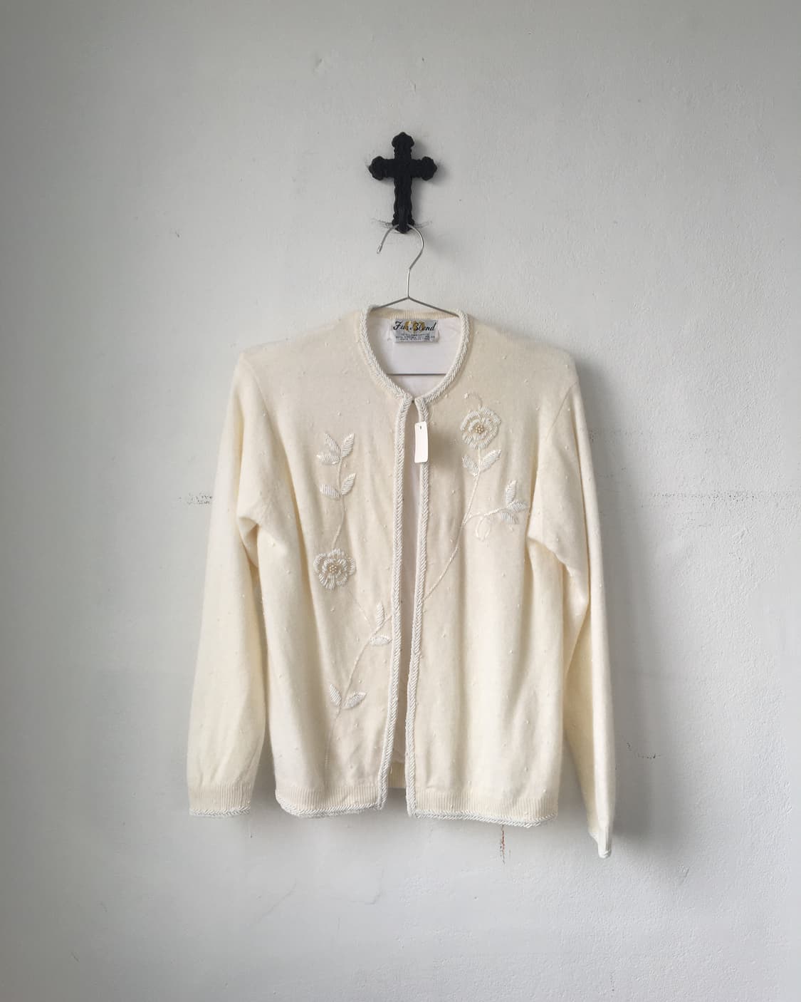 Beads point knit jacket 상품이미지2