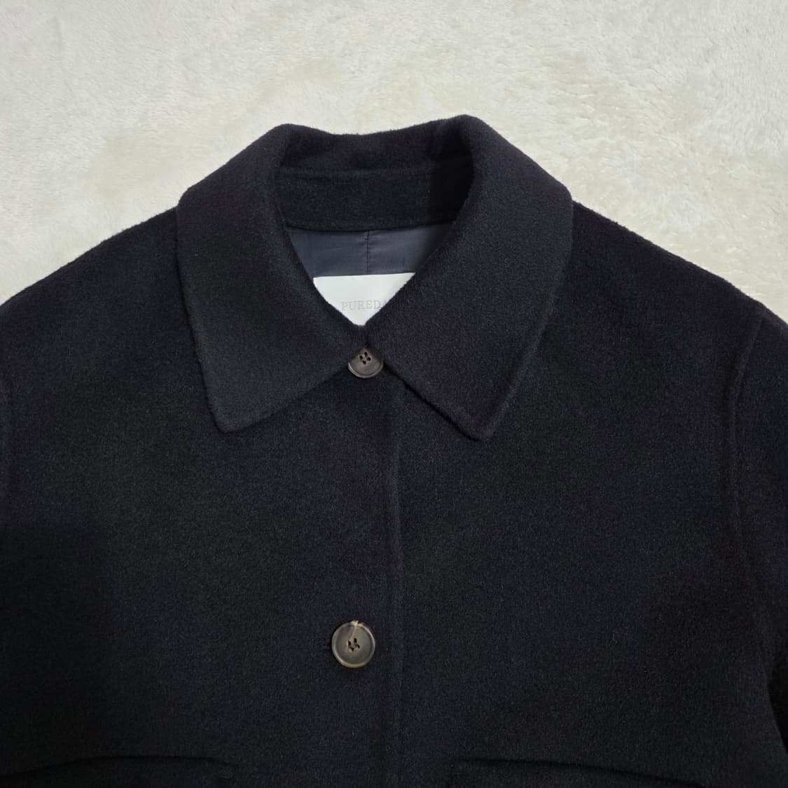 (M)여성 퓨어다 핸드메이드 울 크롭 자켓 상품이미지2