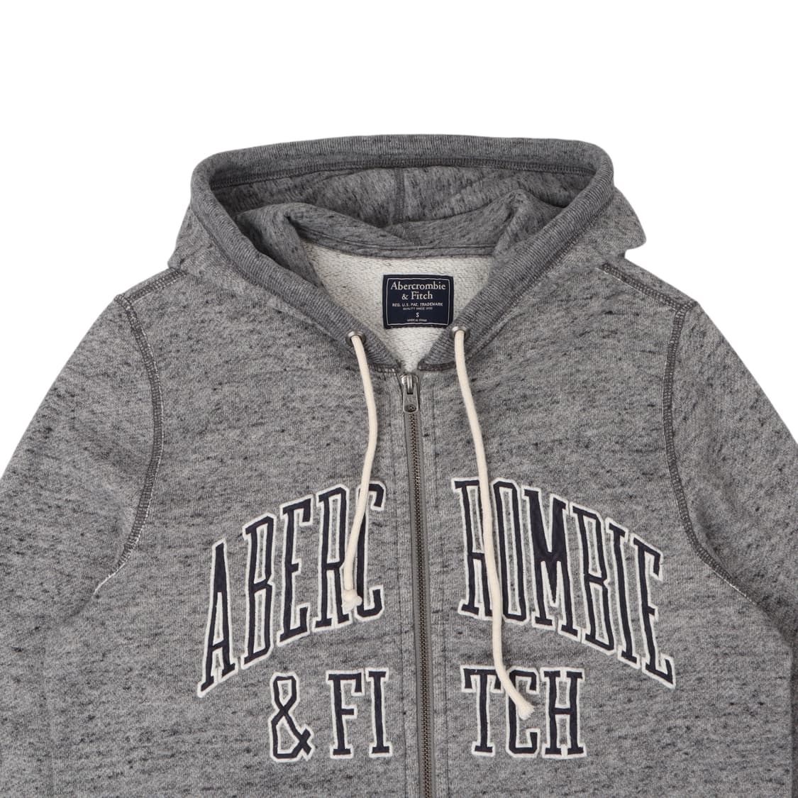 아베크롬비 아치 로고 후드집업 상품이미지2