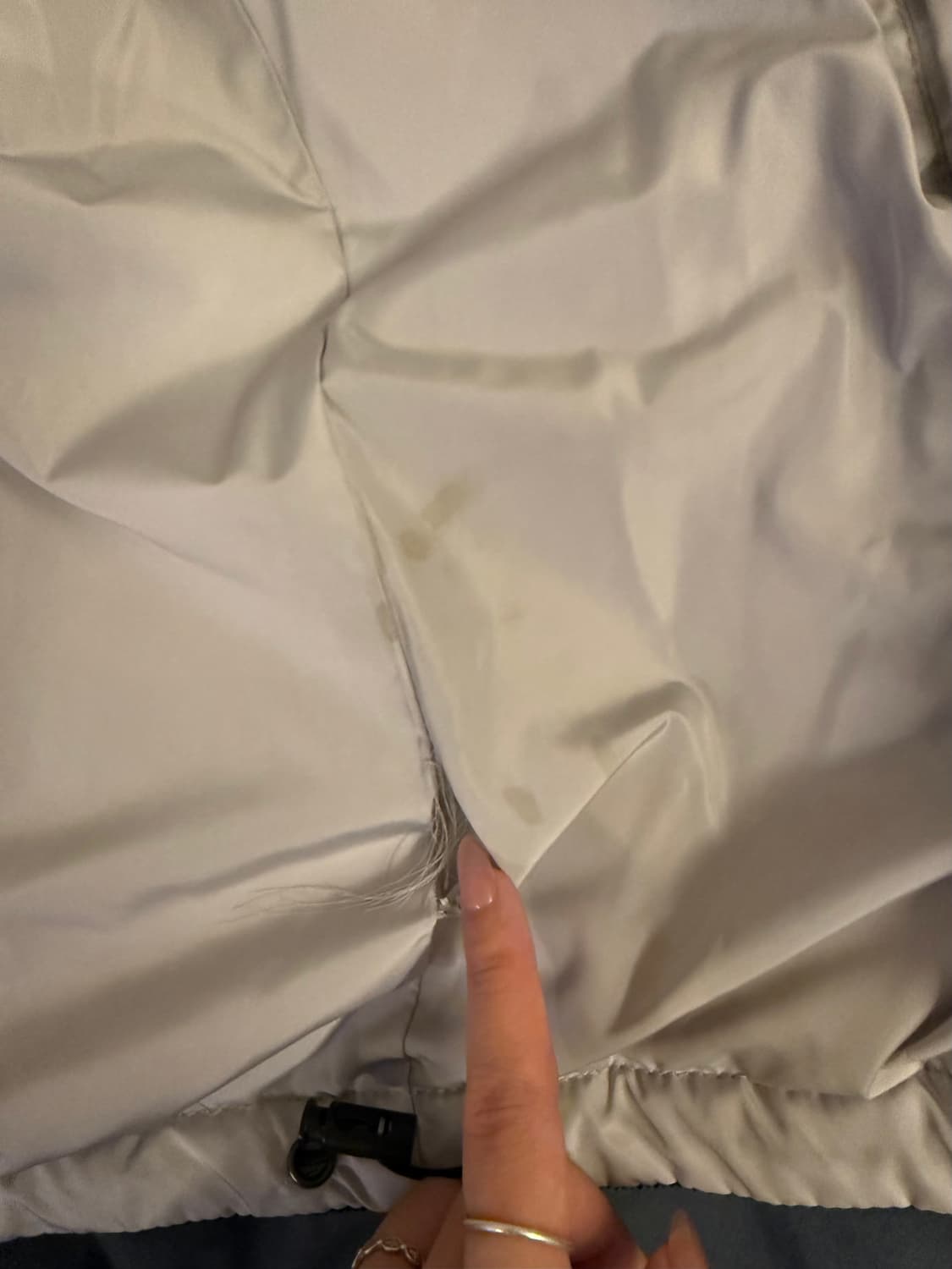 빈티지 벨벳 검정 패딩 상품이미지4