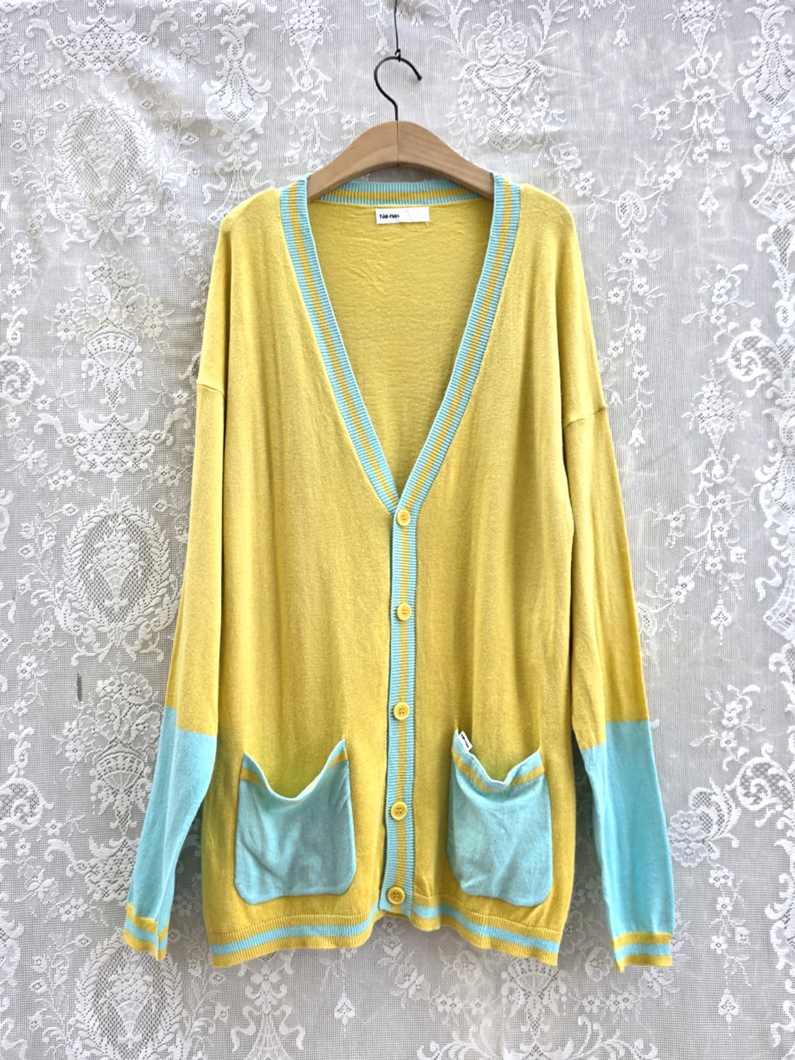 네넷 코튼 롱 가디건 상품이미지1