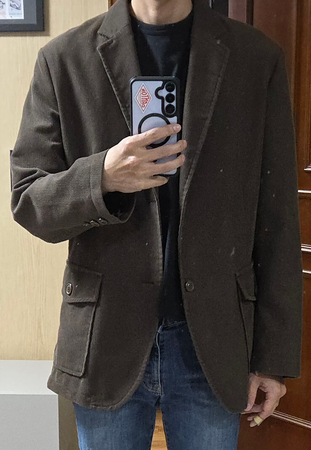 (착샷) 노티카 코듀로이 자켓 블레이저 상품이미지8