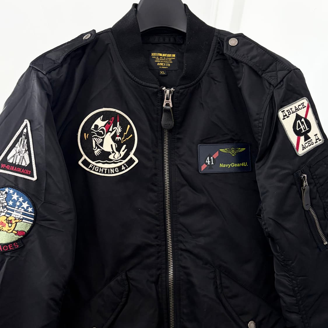 아비렉스 멀티패치 MA-1 자켓 상품이미지7