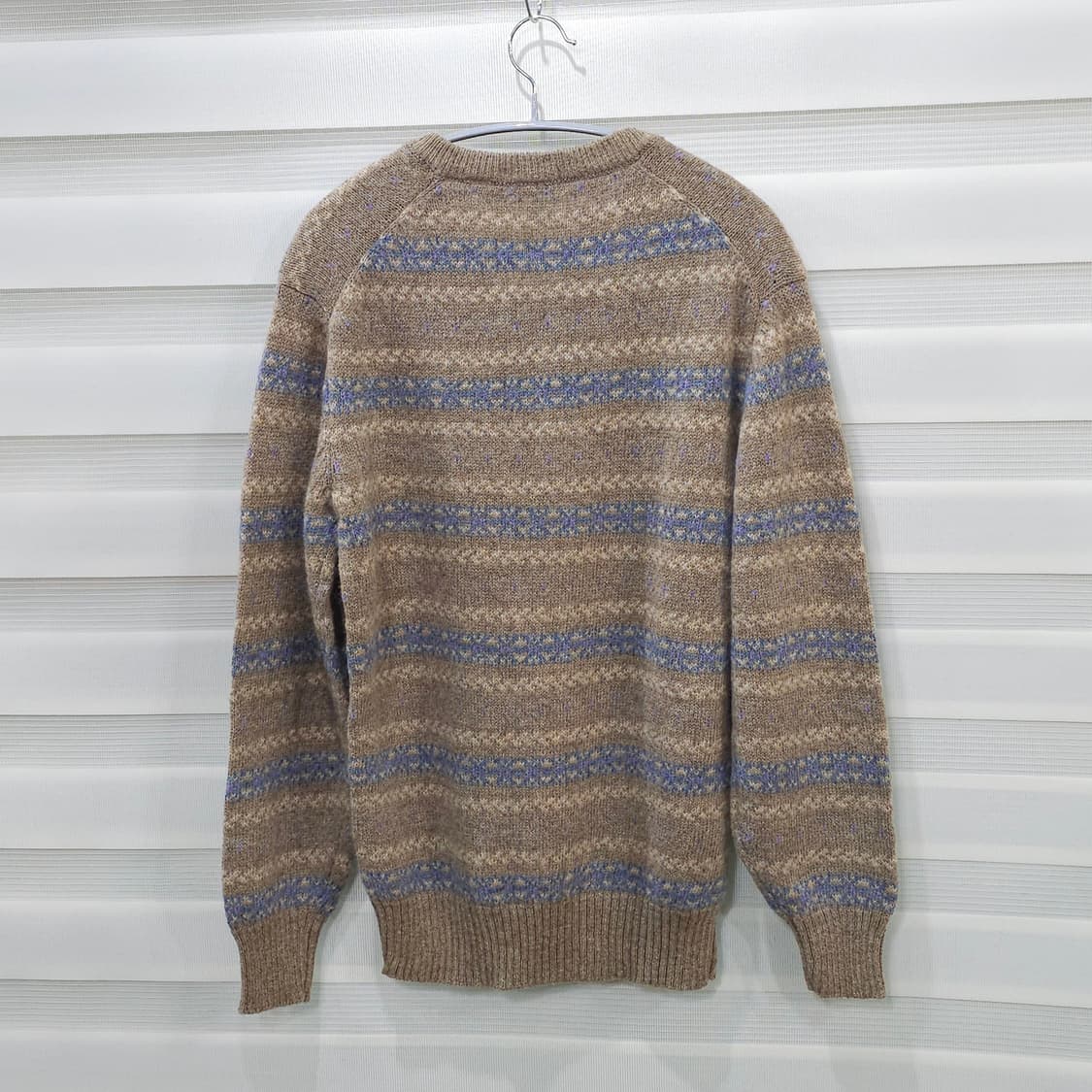 JAPAN 빈티지 YES PLEASE 브이넥 니트 스웨터- M 상품이미지6