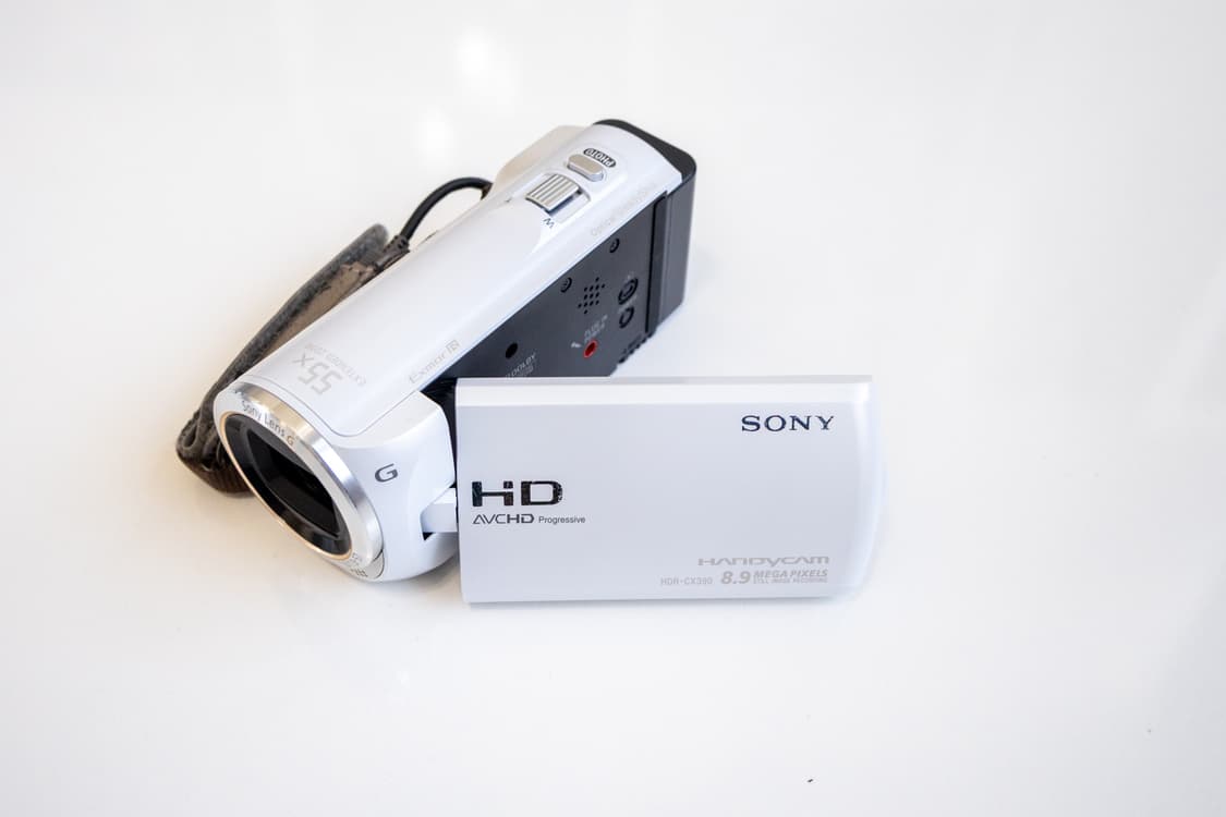 Sony HDR-CX390-W / 빈티지 디지털 캠코더  상품이미지1
