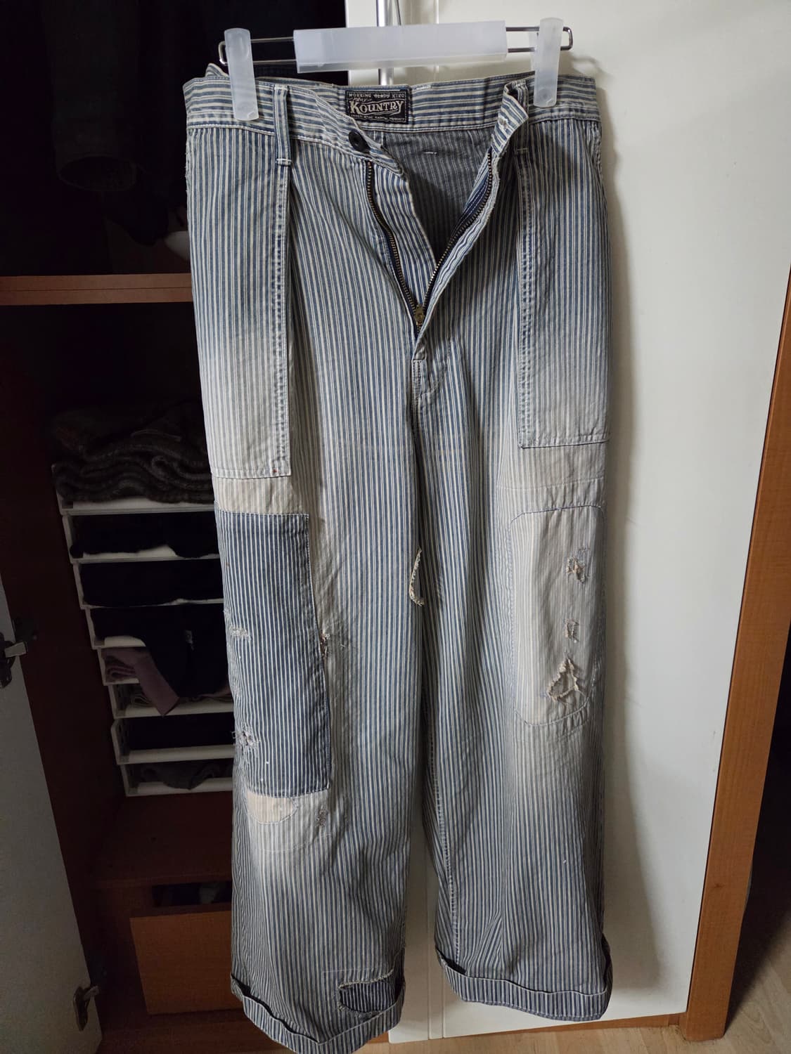 캐피탈 리버티 히코리 퍼티그 배기 팬츠 2사이즈 팔아요! 상품이미지3