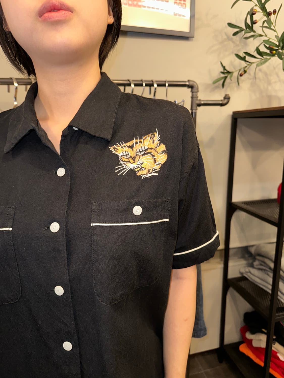 Avirex Viet-nam war camp collar shirt 상품이미지6