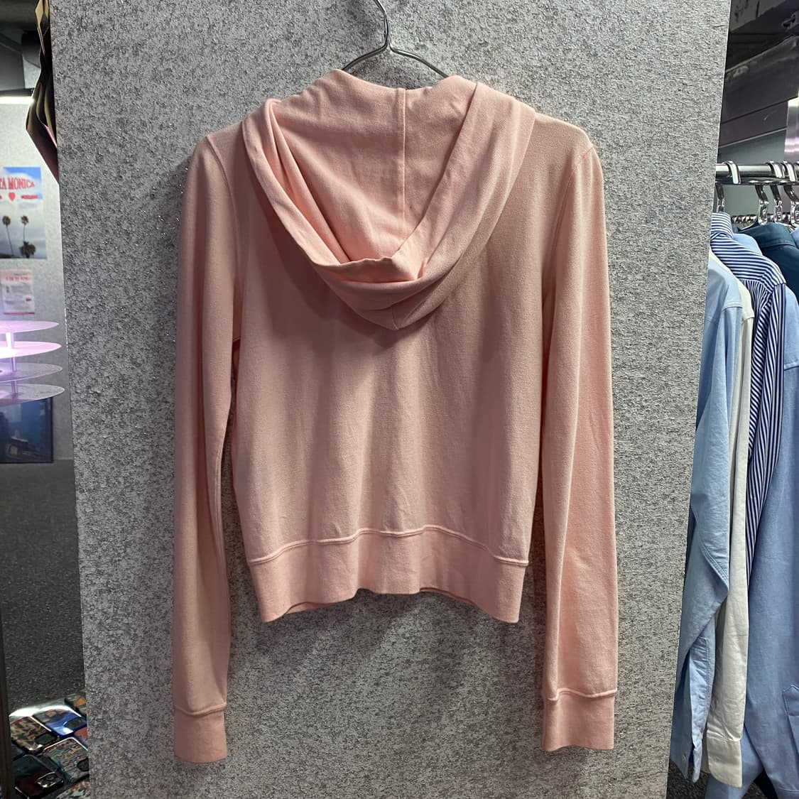 폴로 랄프로렌 포니 로고 핑크 후드 집업 B3019 상품이미지3