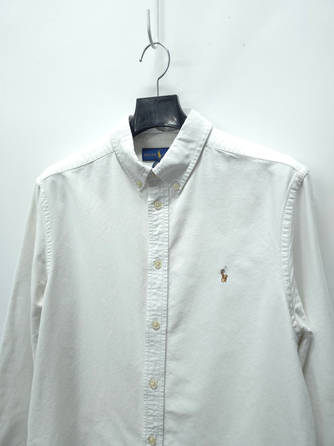 폴로 랄프로렌 멀티포니 화이트 코튼 셔츠 (95) 상품이미지3